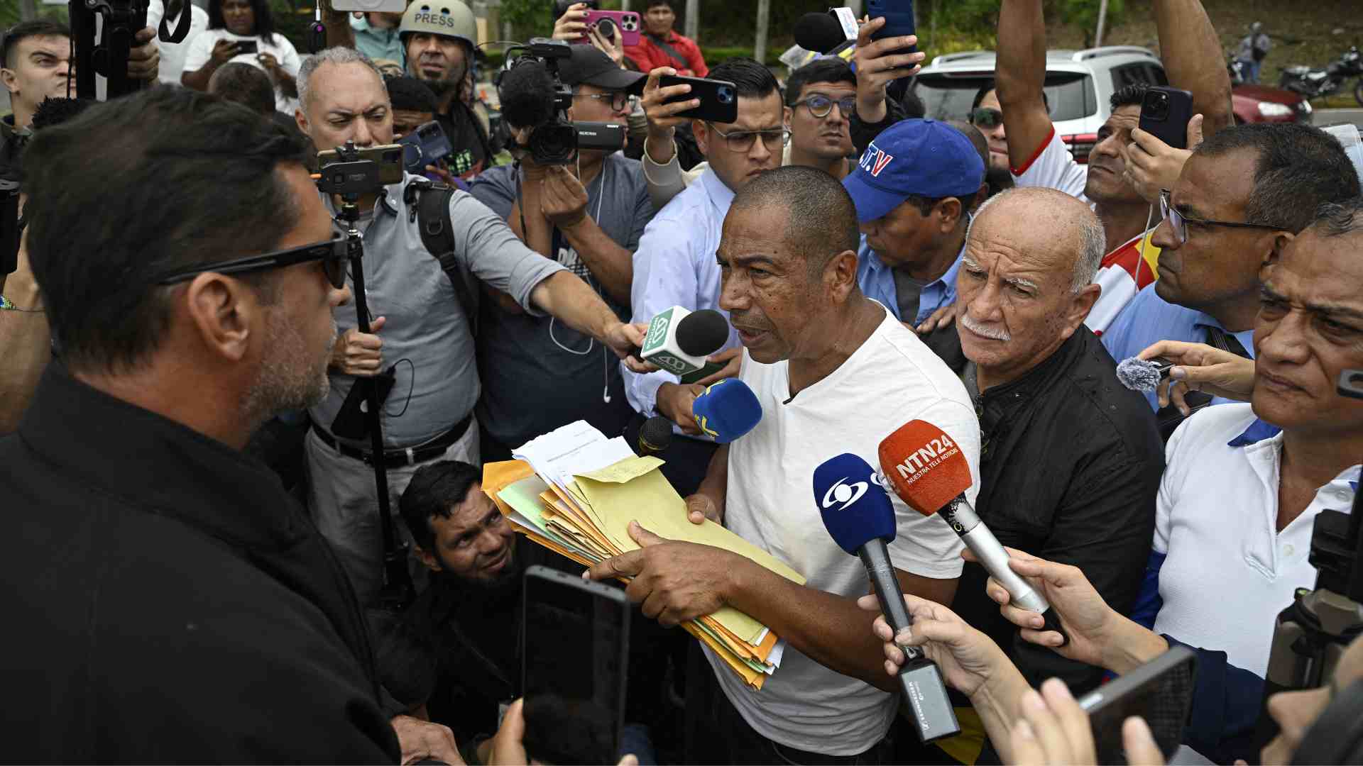 Manifestaciones en Caracas - AFP