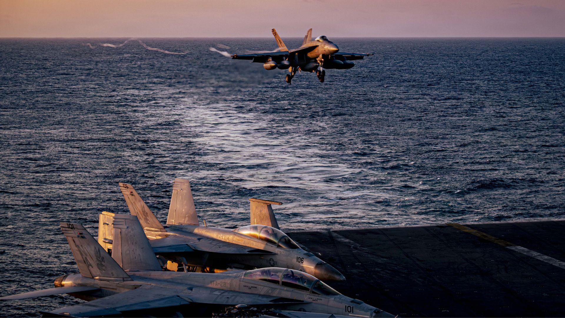 Grupo de Ataque del Portaaviones Nimitz | Foto @Southcom