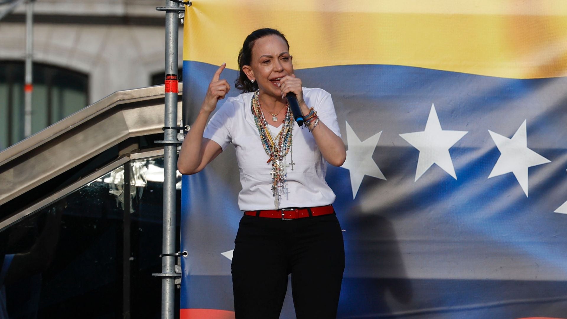 La Premio Nobel de la Paz María Corina Machado - EFE