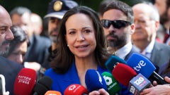 María Corina Machado en Madrid (EFE)