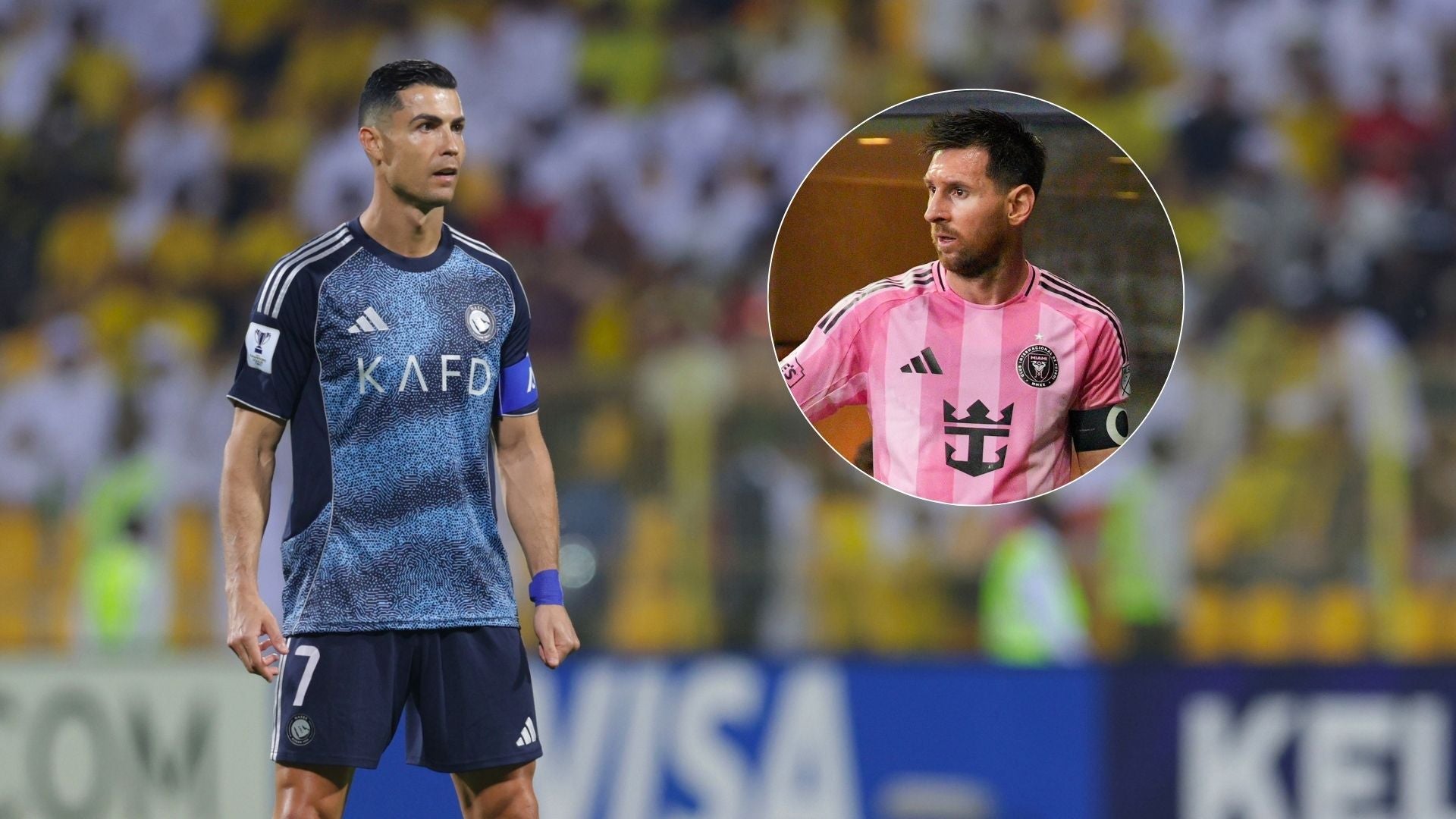 Cristiano Ronaldo/ Lionel Messi - Fotos EFE