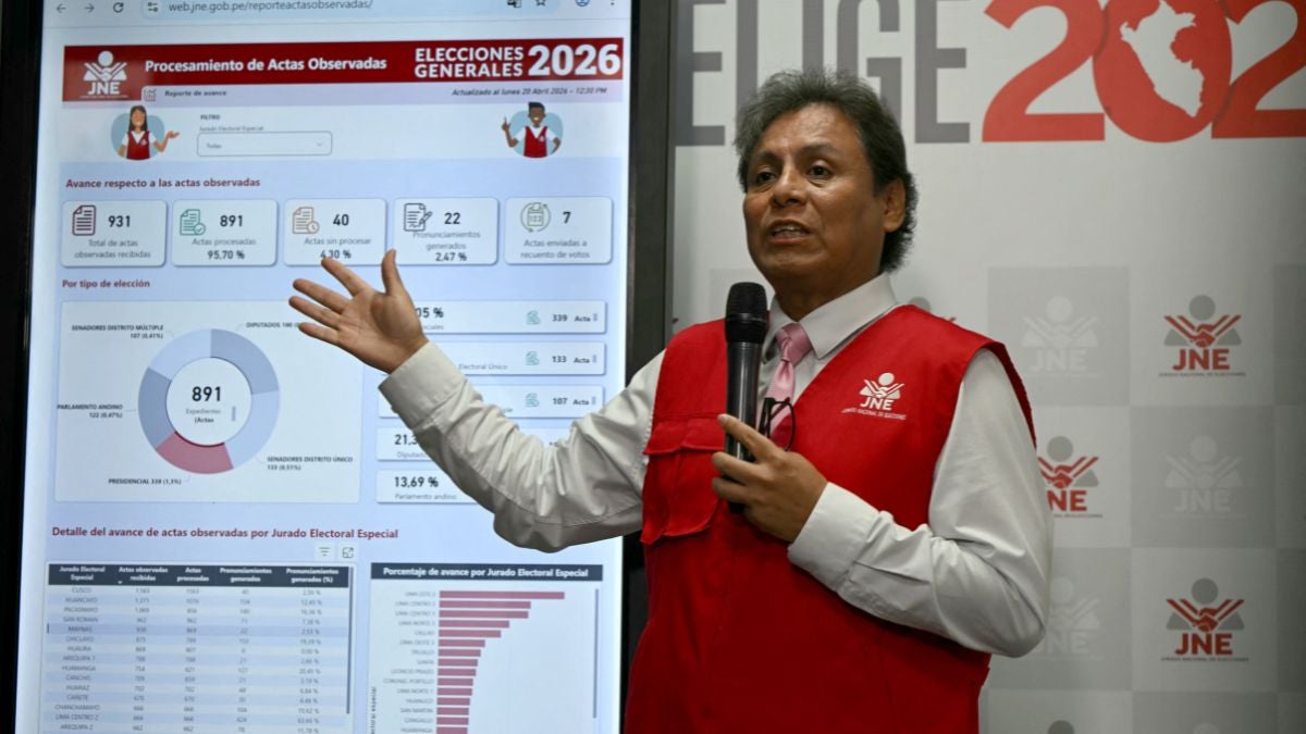 Elecciones en Perú (AFP)