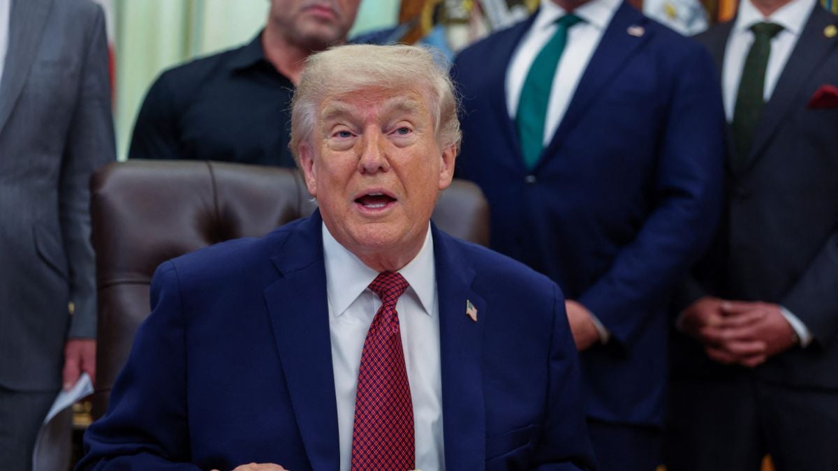 Donald Trump, presidente de Estados Unidos (AFP)