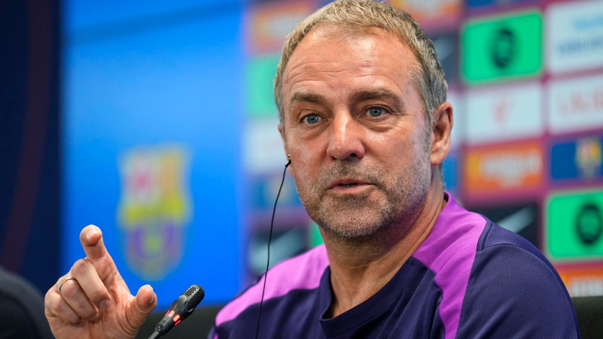 Hans Flick, técnico del Barcelona - Foto: EFE