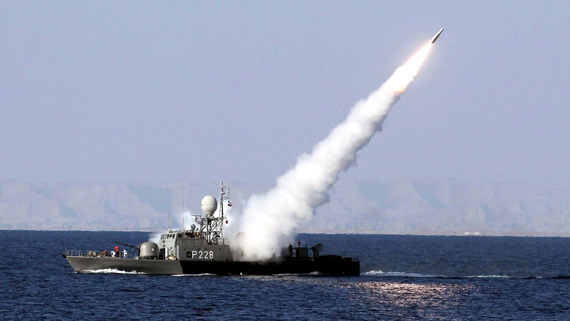 Maniobras militares de la Marina iraní - Foto EFE de referencia