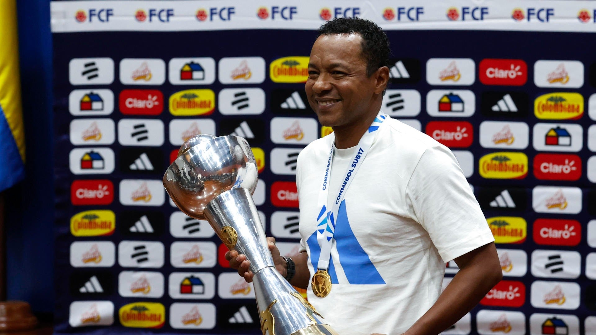 Fredy Hurtado, entrenador de la Selección Colombia Sub-17 - Foto: EFE