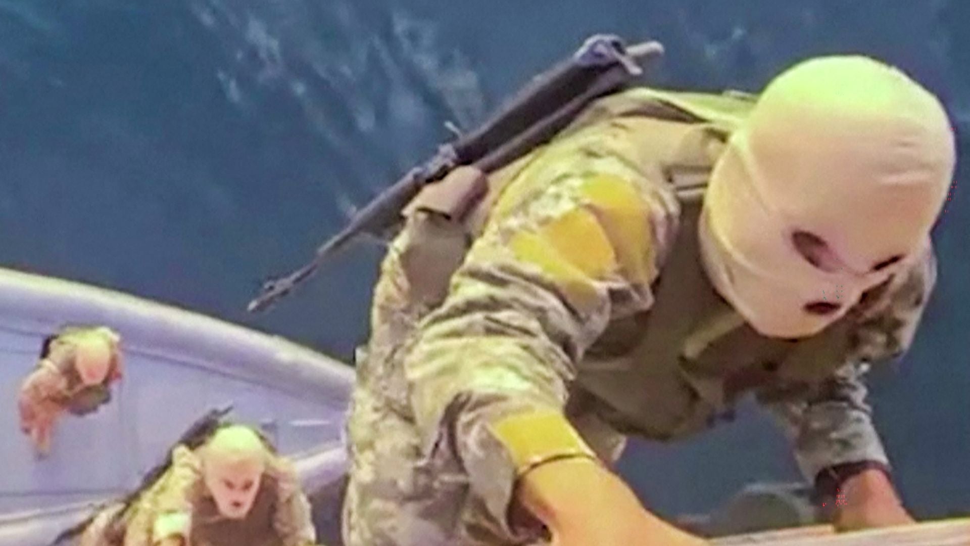 Captura de video difundido por la Guardia Revolucionaria del régimen de Irán – Foto AFP