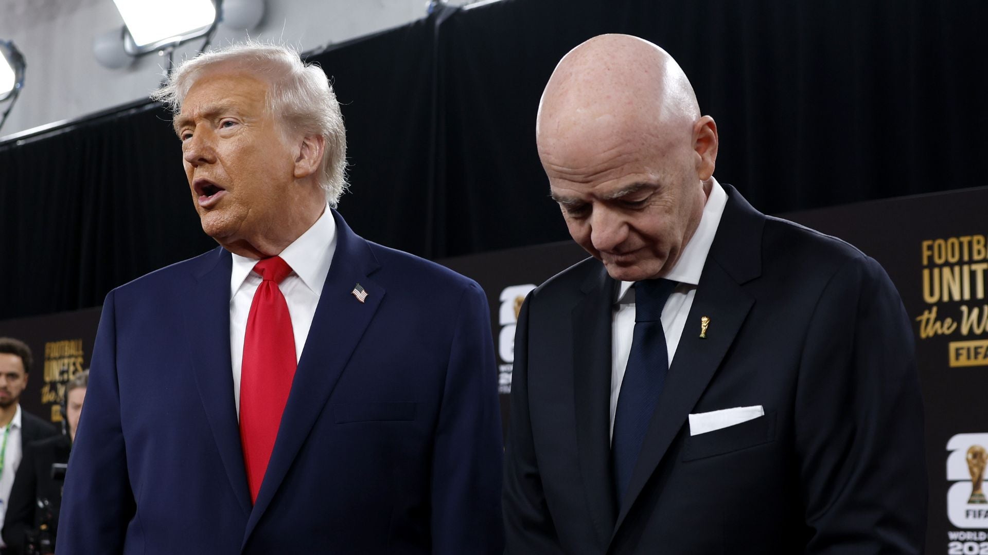Donald Trump y Gianni Infantino - Foto EFE