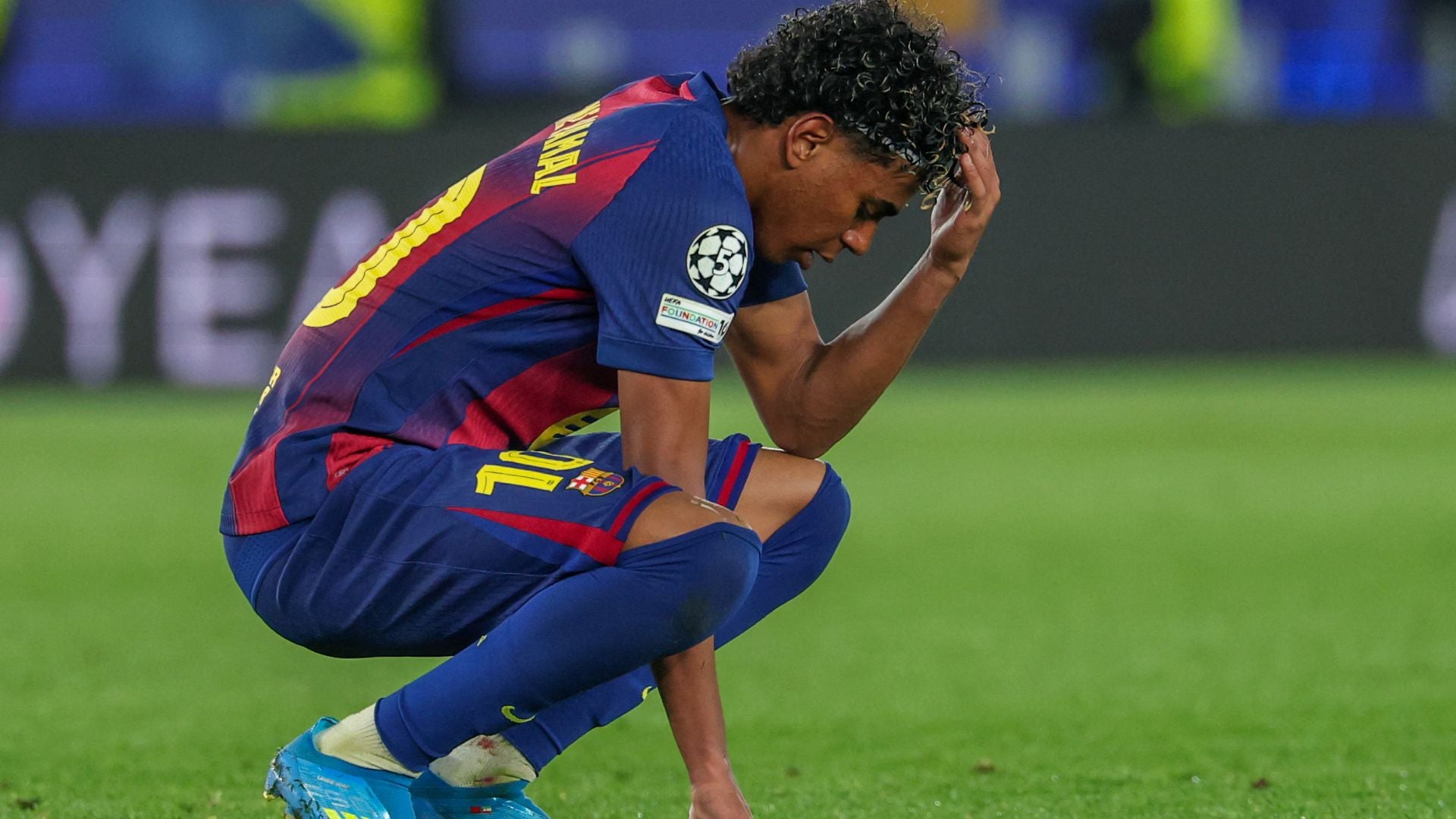 Lamine Yamal, delantero del Barcelona - Foto: AFP