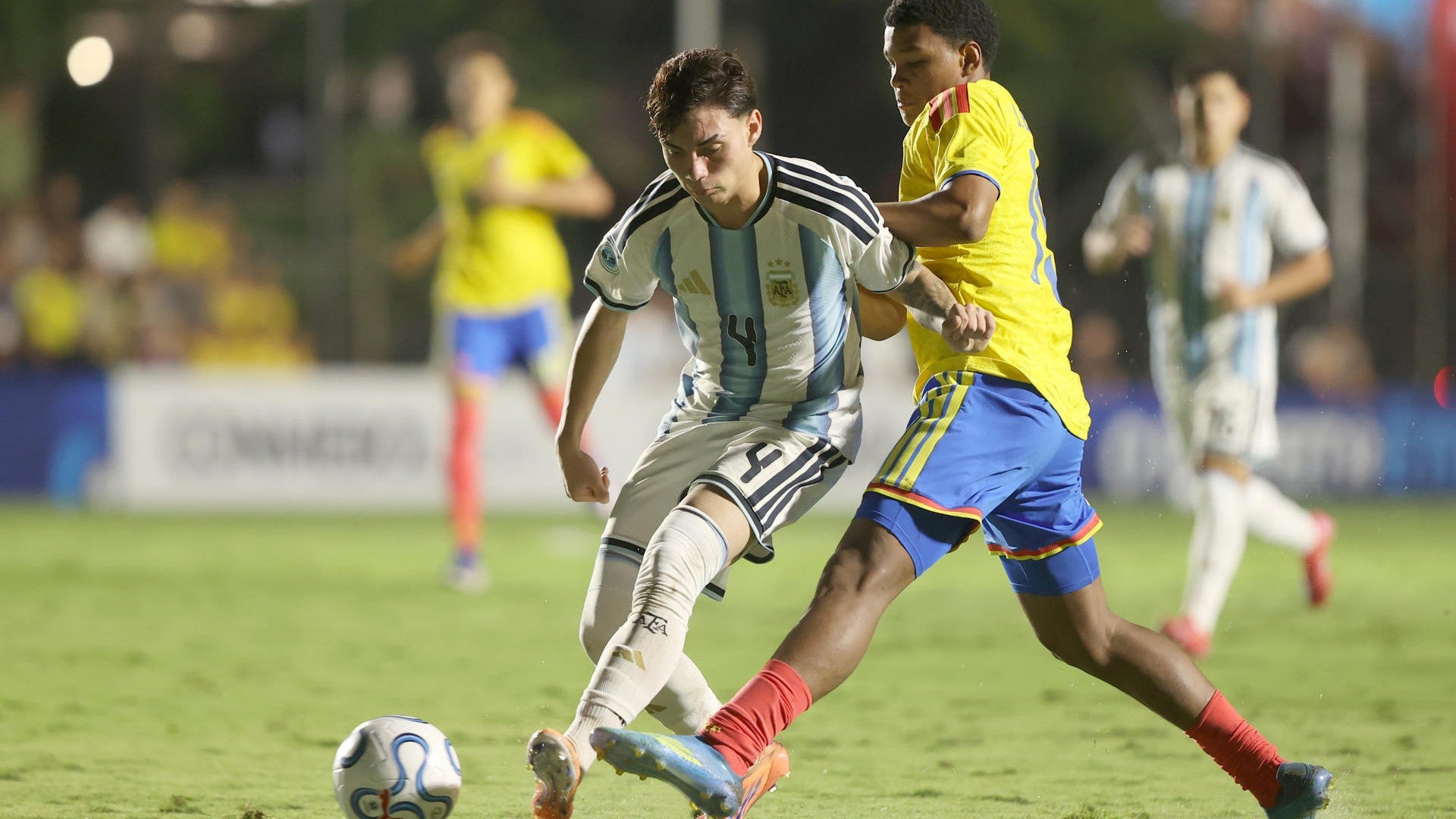 Final del Sudamericano Sub-17 entre Colombia y Argentina - Foto: EFE
