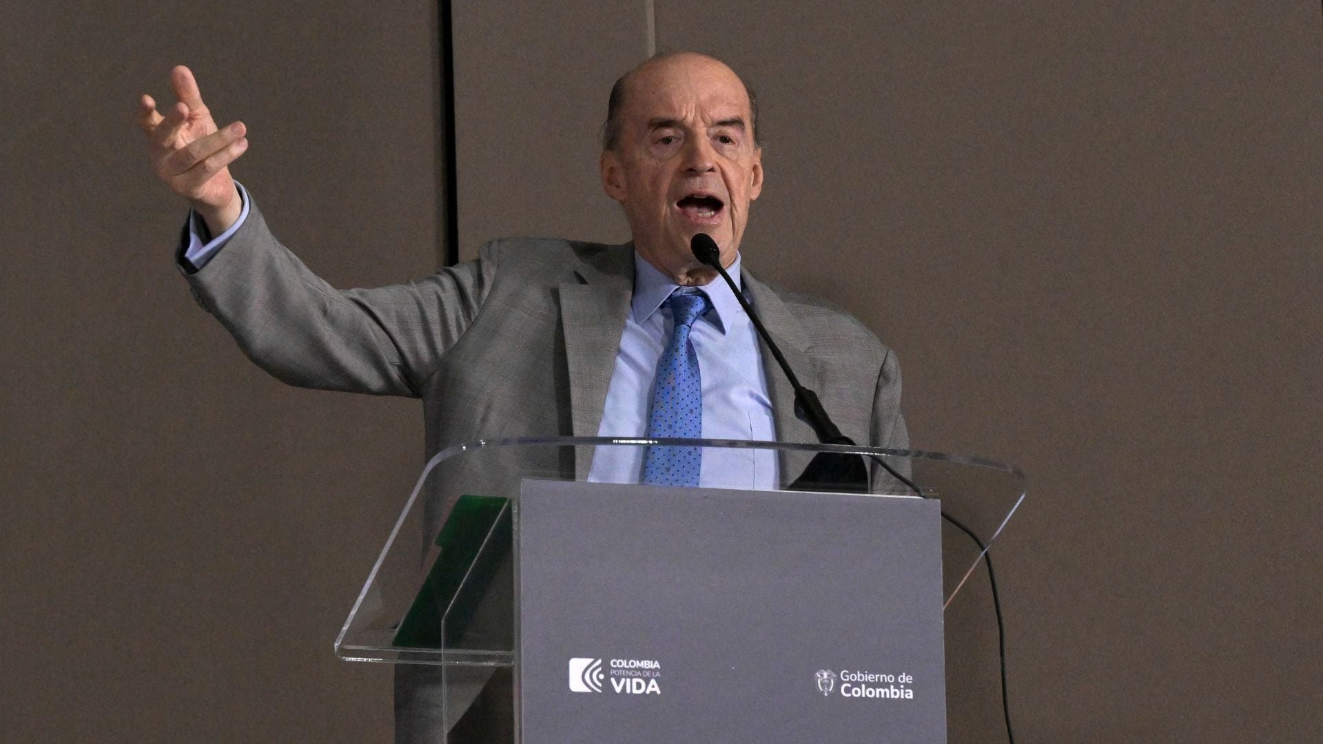 Álvaro Leyva, excanciller colombiano - Foto: AFP