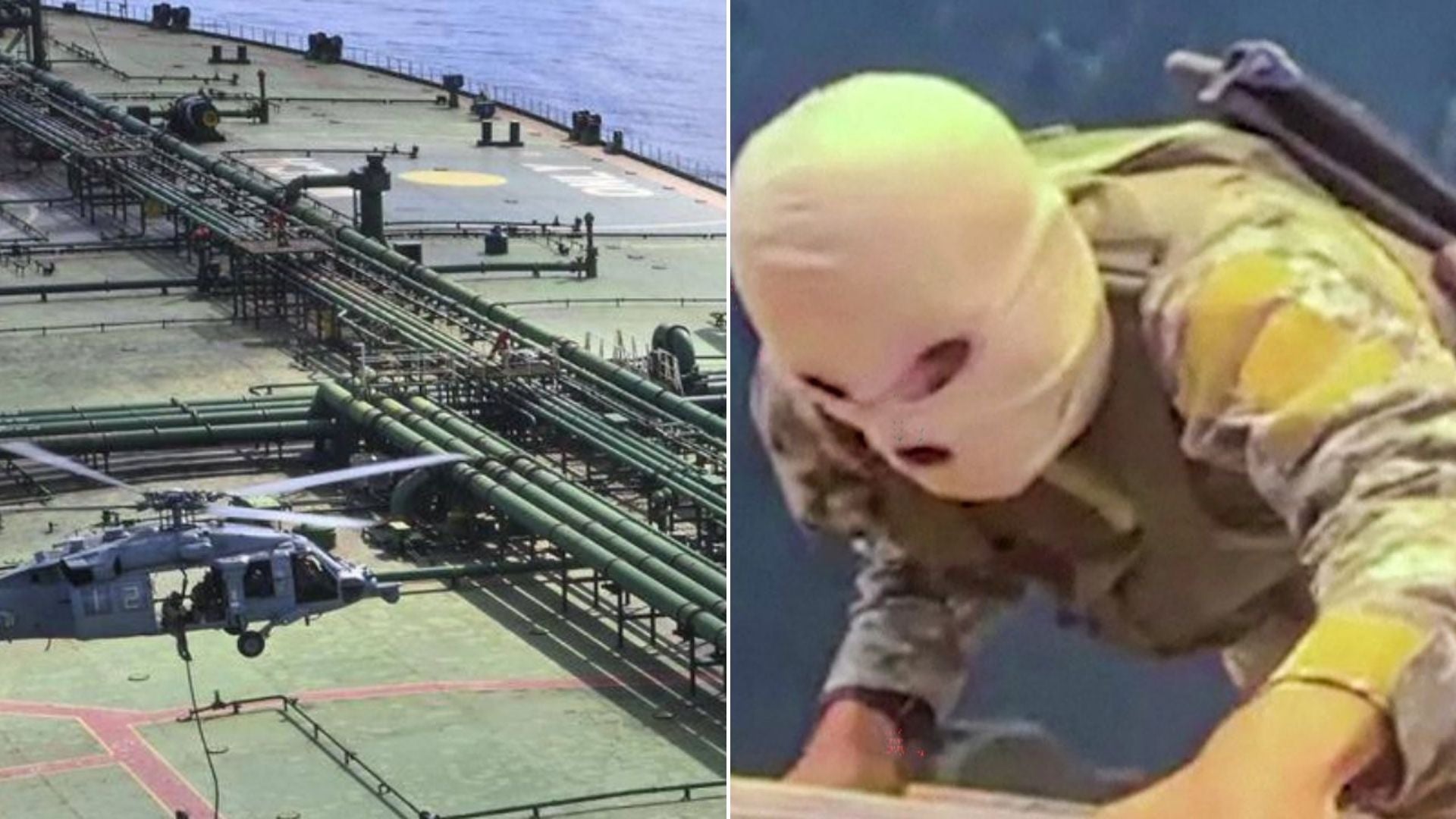 control militar de Estados Unidos frente a cargas sensibles versus asaltos terroristas del régimen iraní en el estrecho de Ormuz