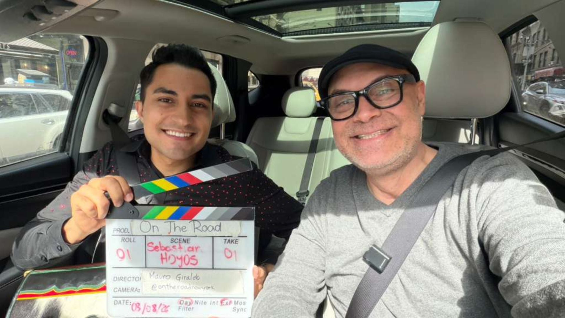Sebastian Hoyos en On The Road con Mauro Giraldo