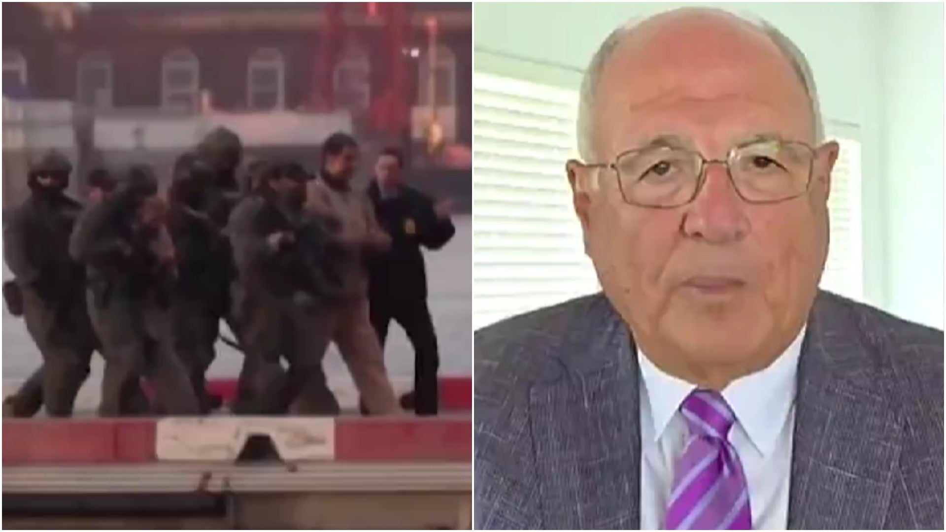 Agentes de seguridad de EE. UU. trasladan al dictador Nicolás Maduro / Rafael Peñalver, abogado constitucionalista - Fotos: X / NTN24