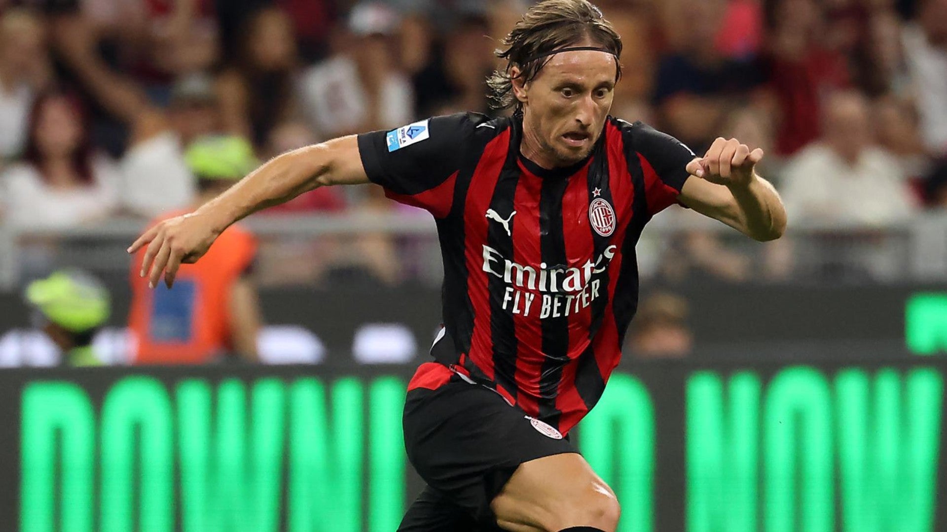 Luka Modric, mediocampista del Milan. (EFE)