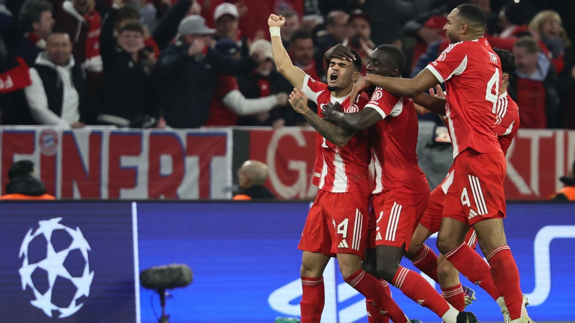 Luis Díaz con el Bayern Múnich - Foto: EFE