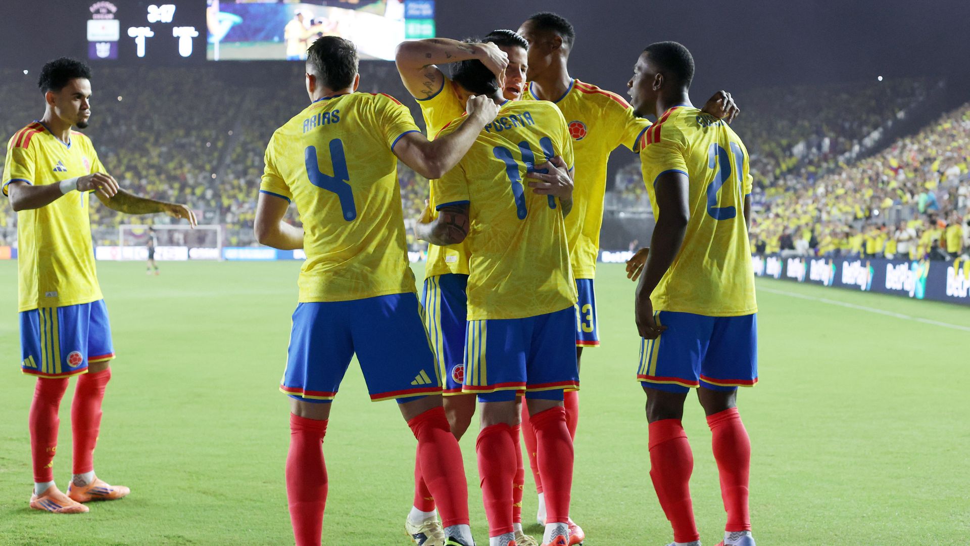 Jugadores de la Selección Colombia - Foto: AFP