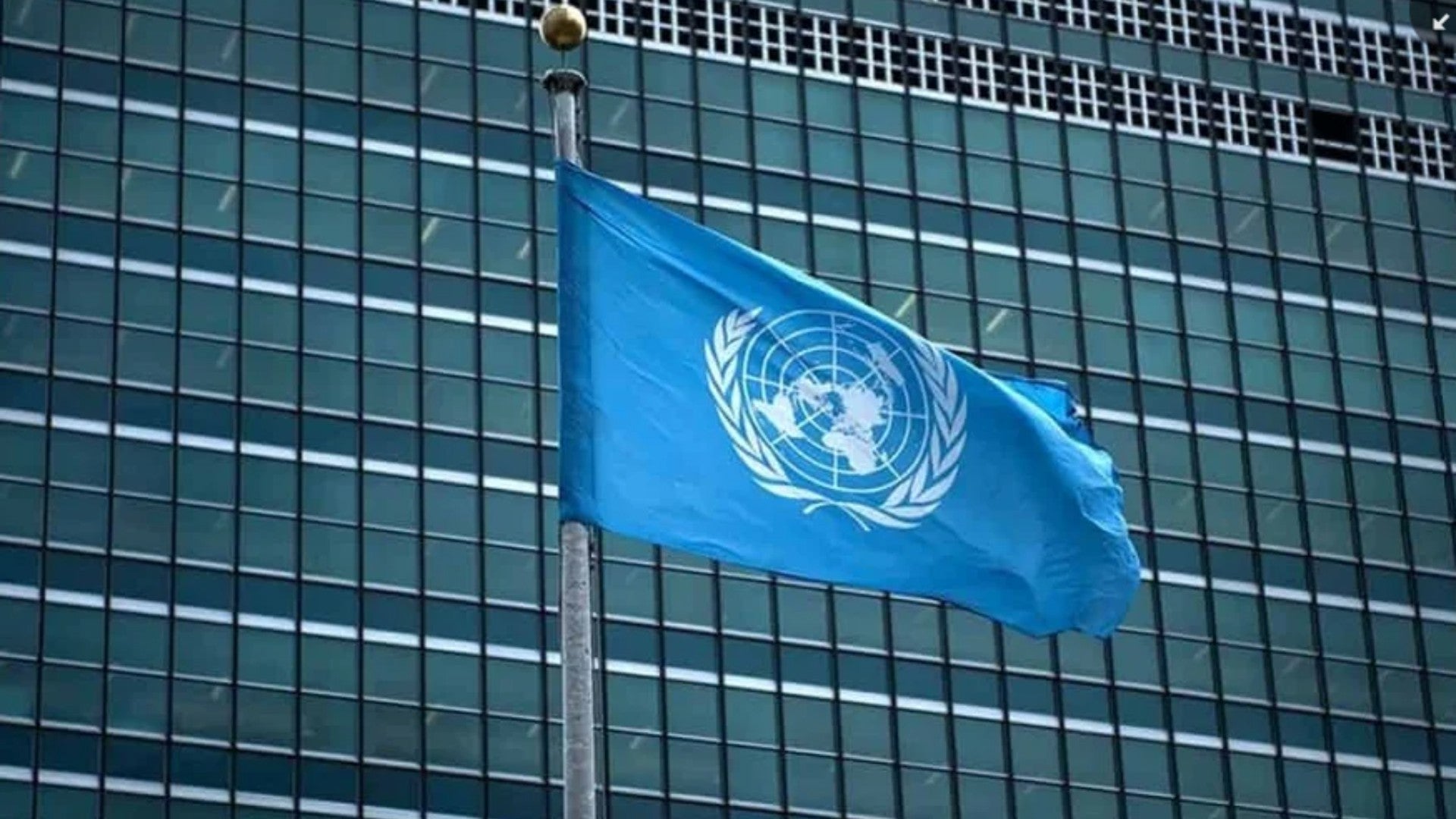 Bandera de la ONU - Foto de referencia: AFP