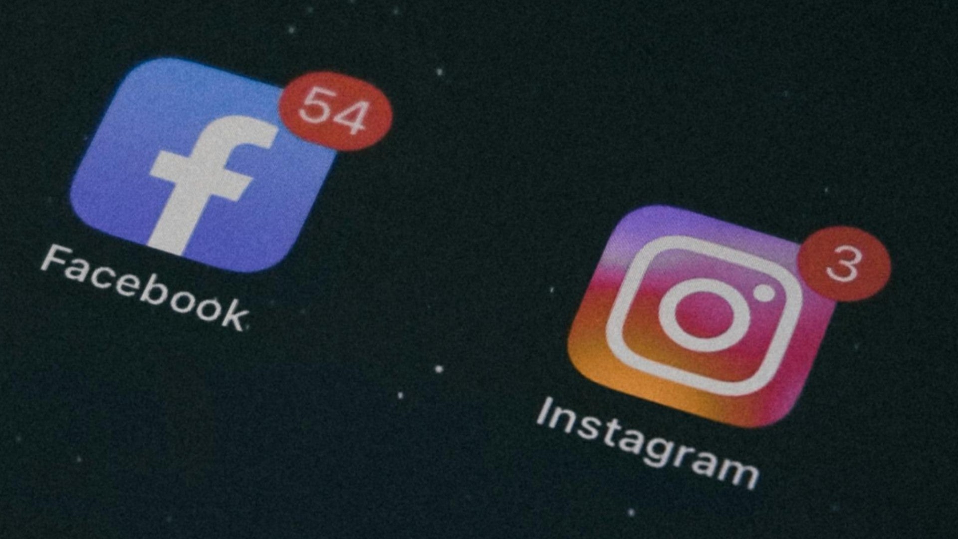 Aplicaciones de las redes sociales Facebook e Instagram - Foto de referencia: Pexels
