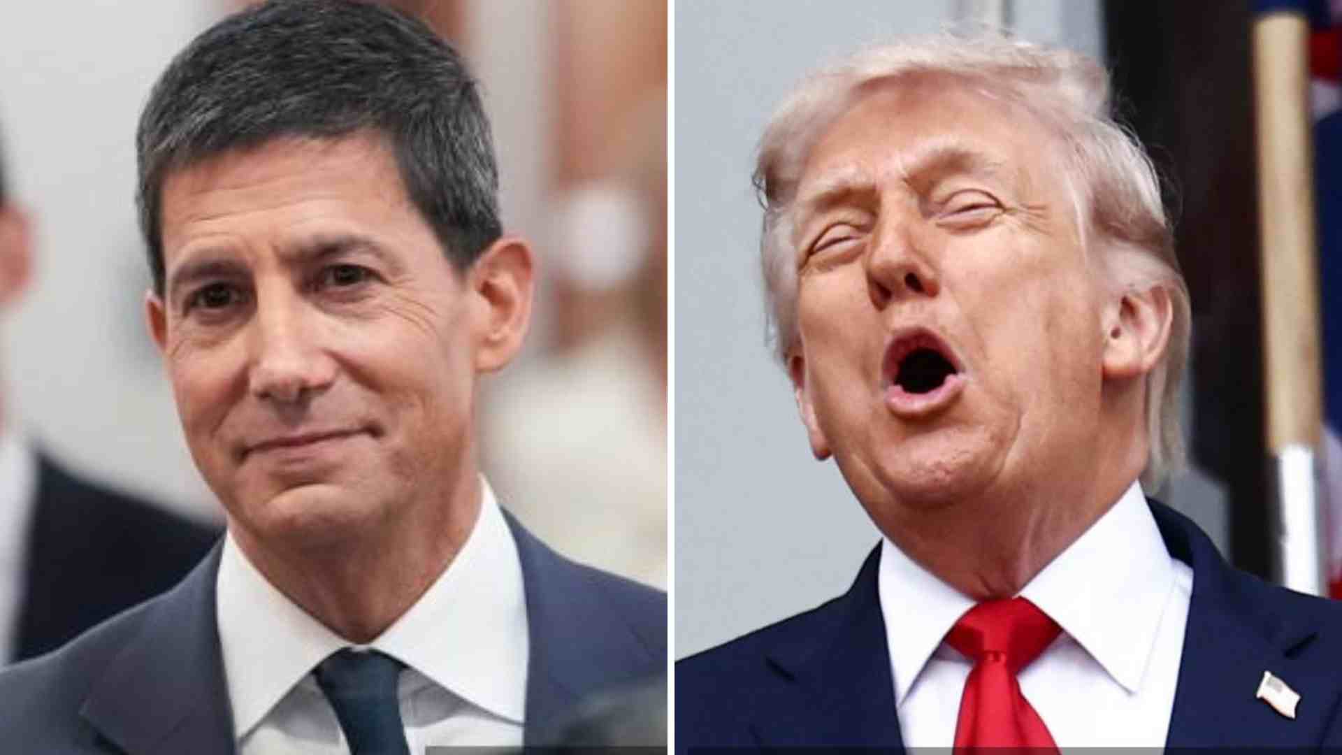Kevin Warsh y Donald Trump - AFP