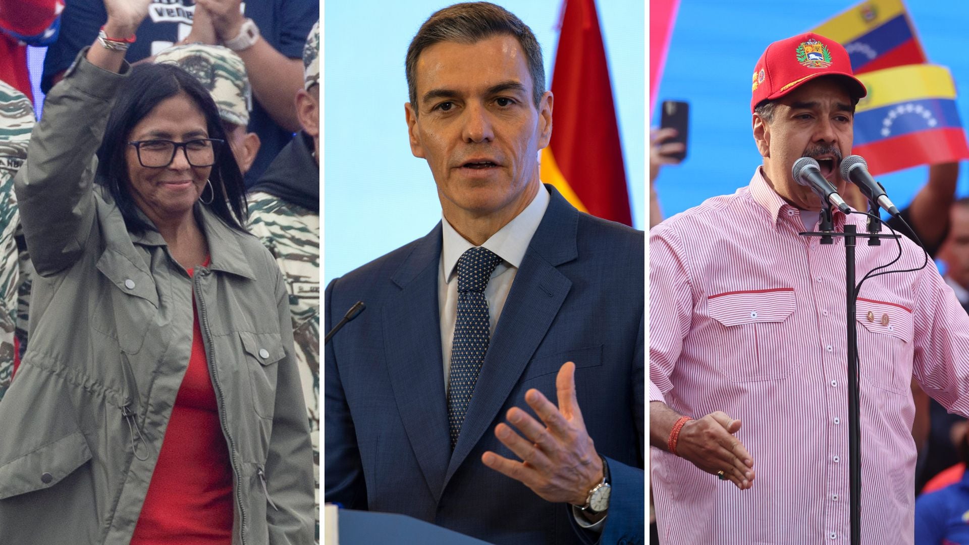 Pedro Sánchez y régimen de Venezuela | Fotos EFE