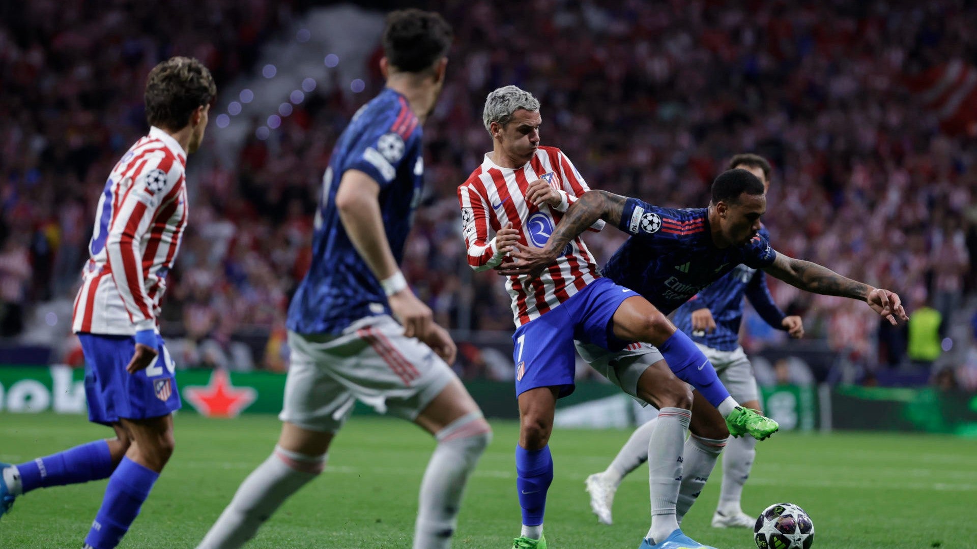 Atlético de Madrid vs Arsenal / FOTO: EFE