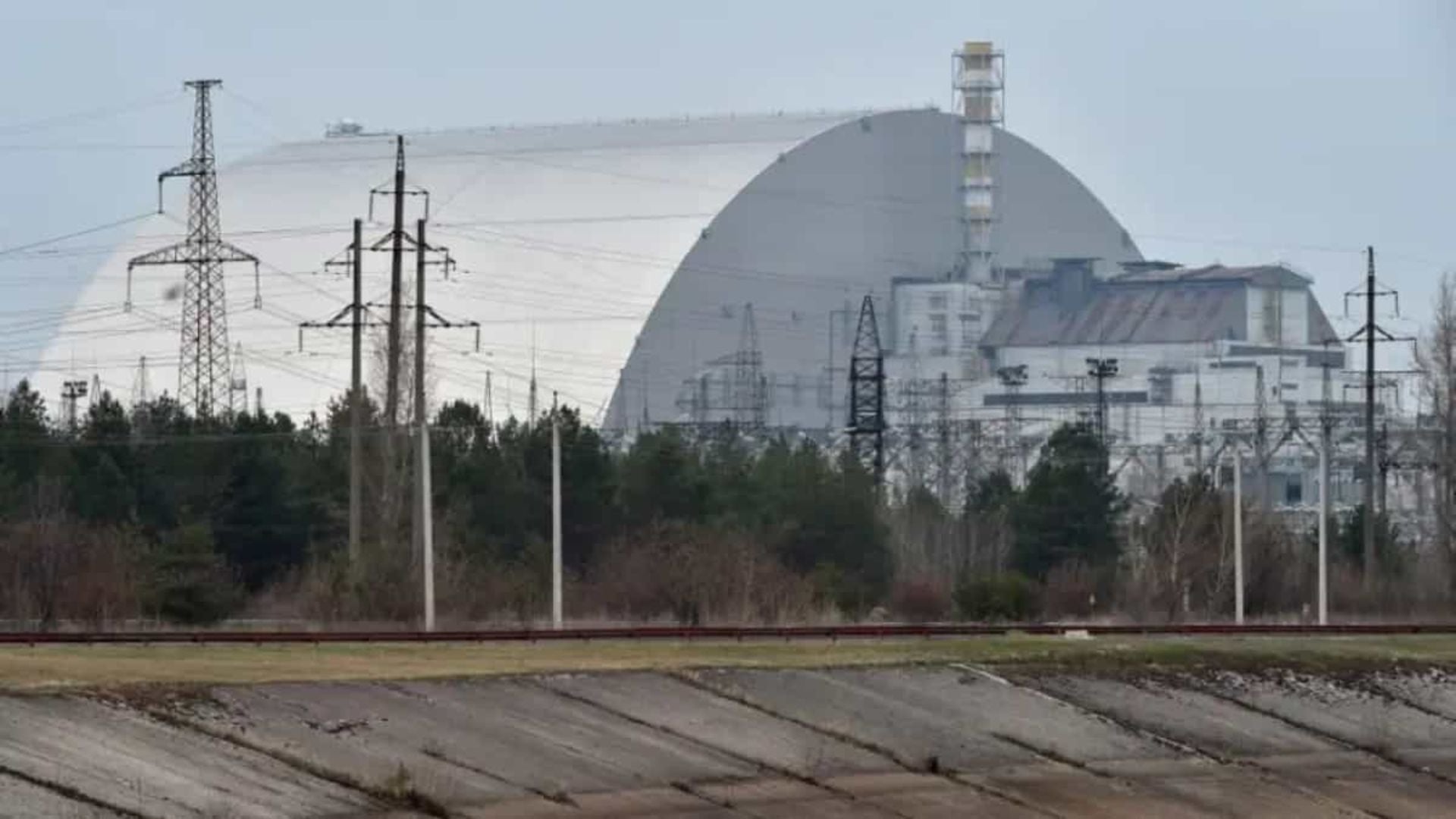 Central nuclear de Chernóbil, en Ucrania. Foto: AFP