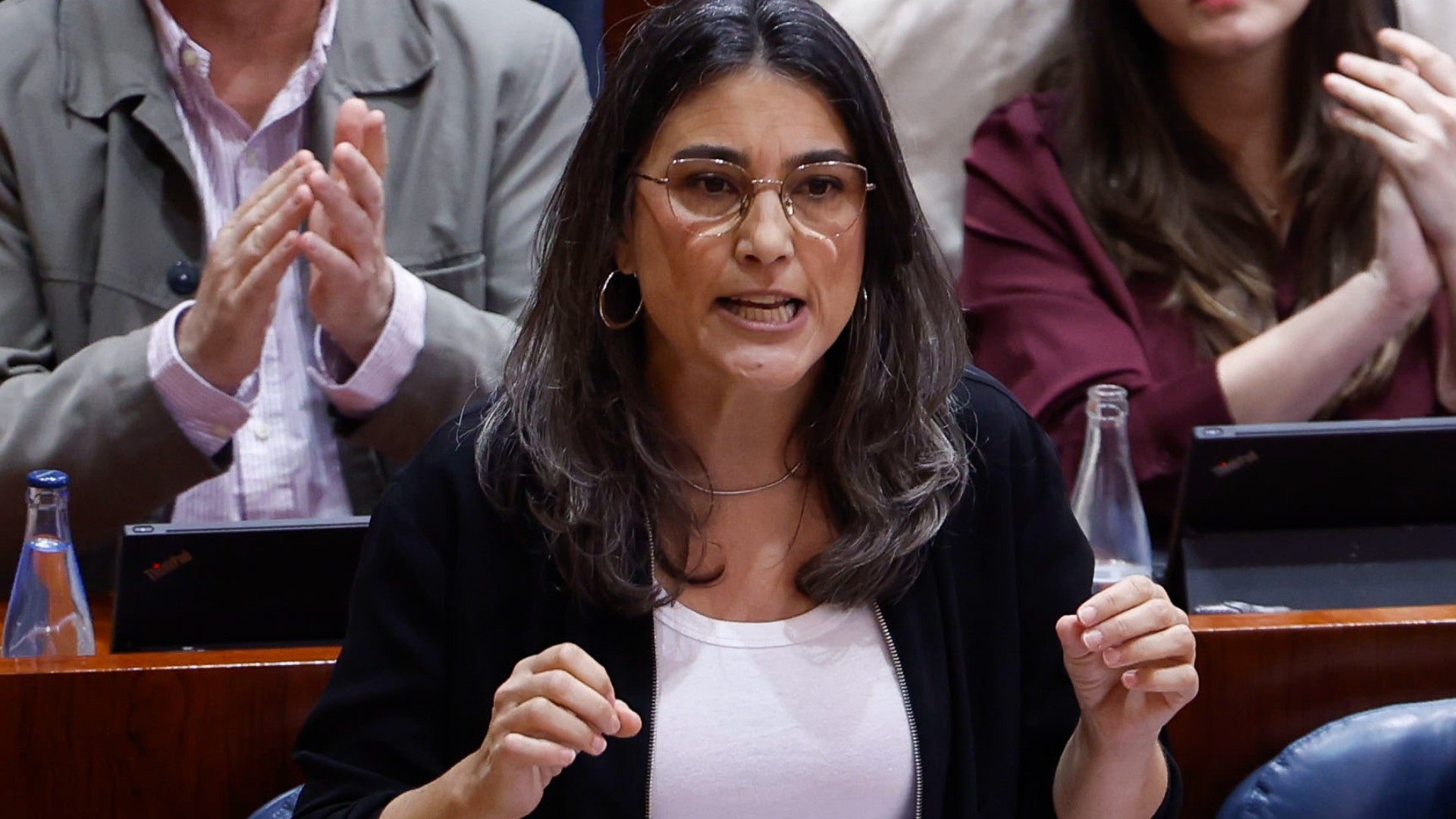 Manuela Bergerot, portavoz de Más Madrid en la Asamblea de Madrid - Foto: EFE