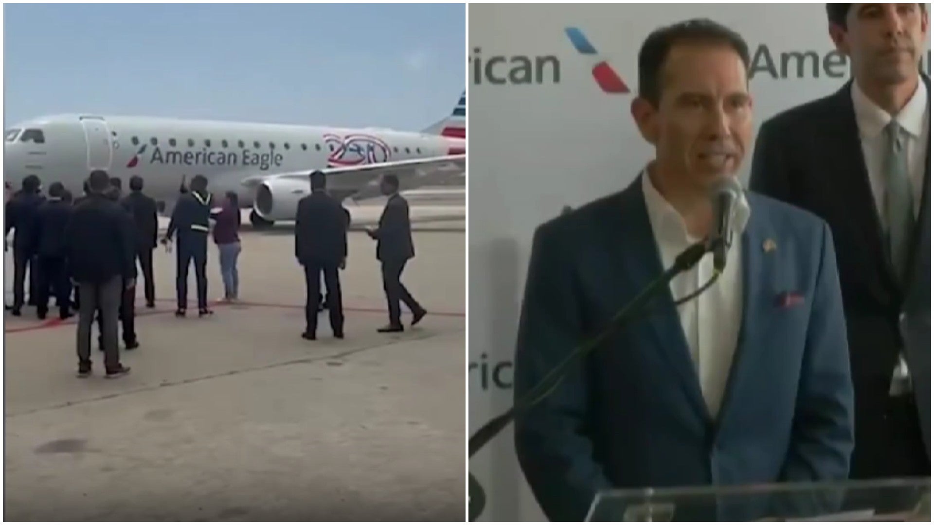 Vuelo comercial directo Miami - Caracas de American Airlines / José Freig, vicepresidente de operaciones internacionales de American Airlines