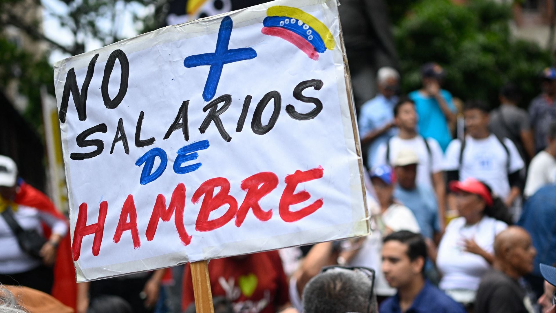 Protestas en Venezuela, el Diá del Trabajo - Foto: AFP