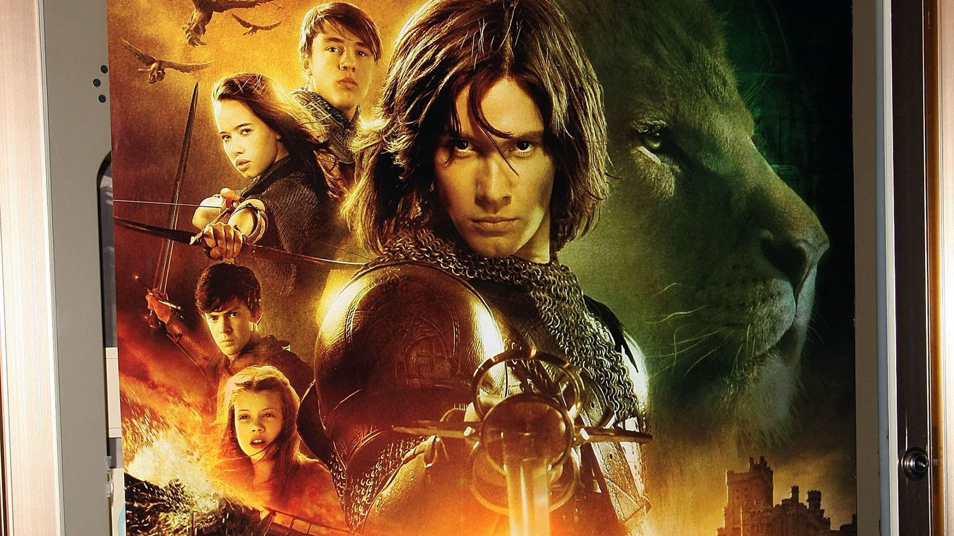 Póster de la película ‘Las Crónicas de Narnia: el príncipe Caspian’ de Disney-Foto: AFP