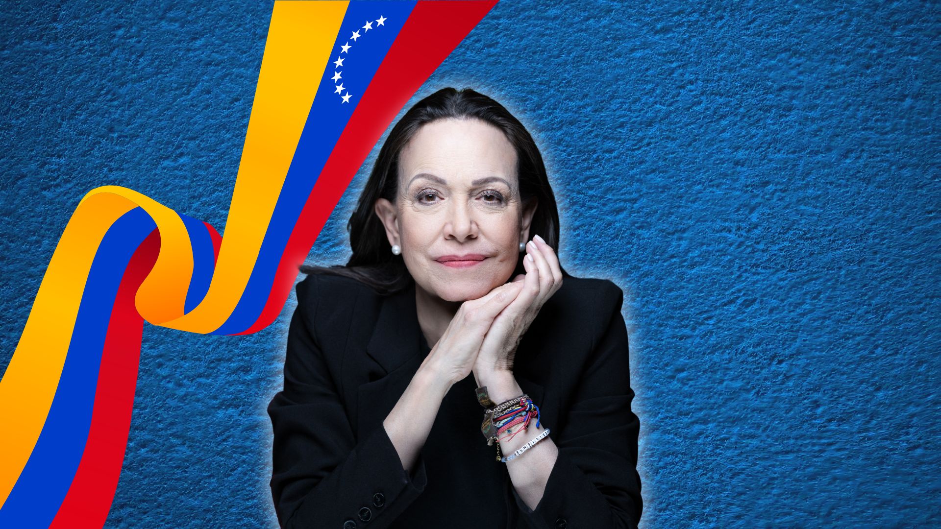 La líder por la democracia María Corina Machado-Foto: AFP/Canva