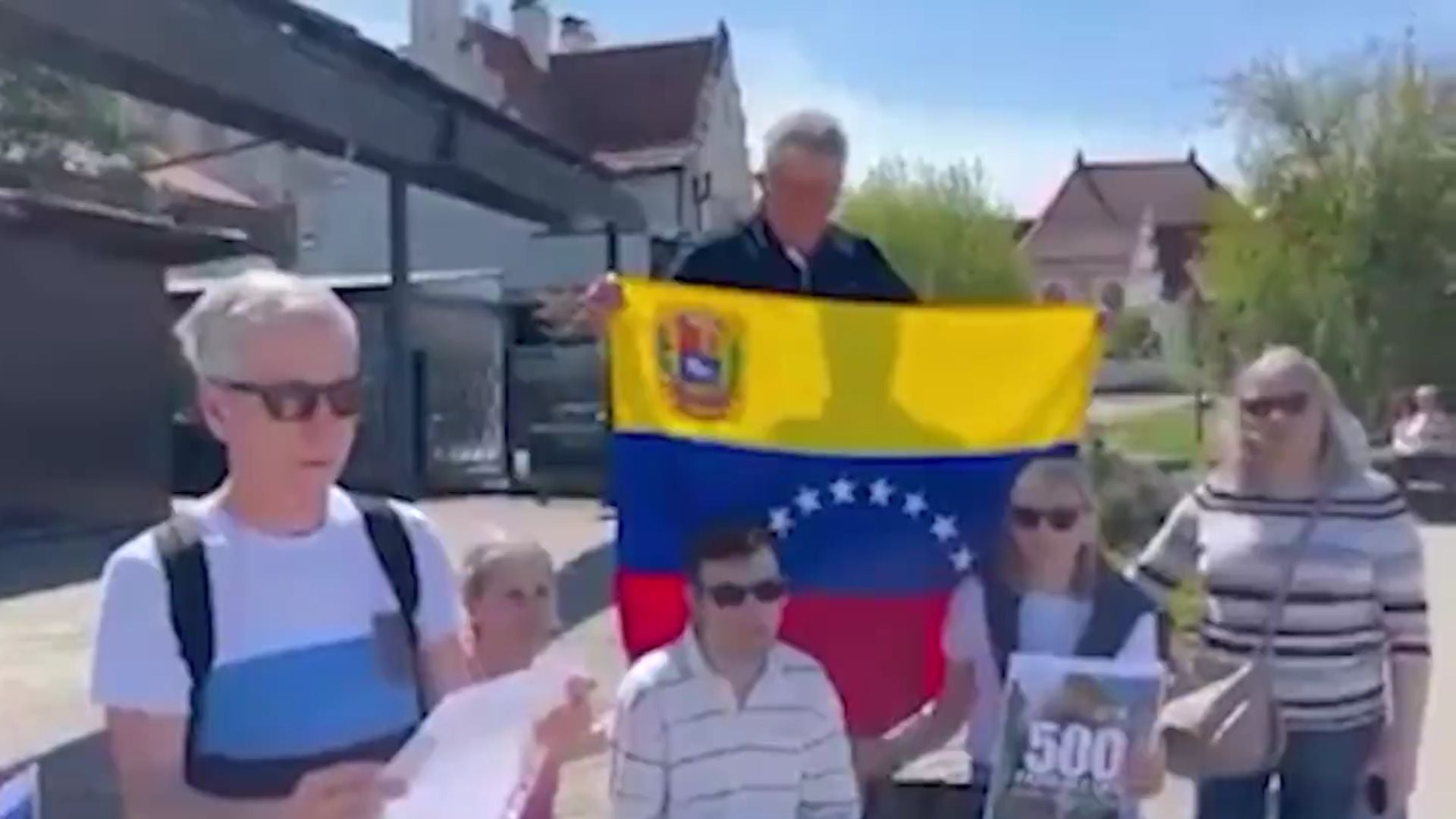Venezolanos en el exterior exigen la libertad de los presos políticos