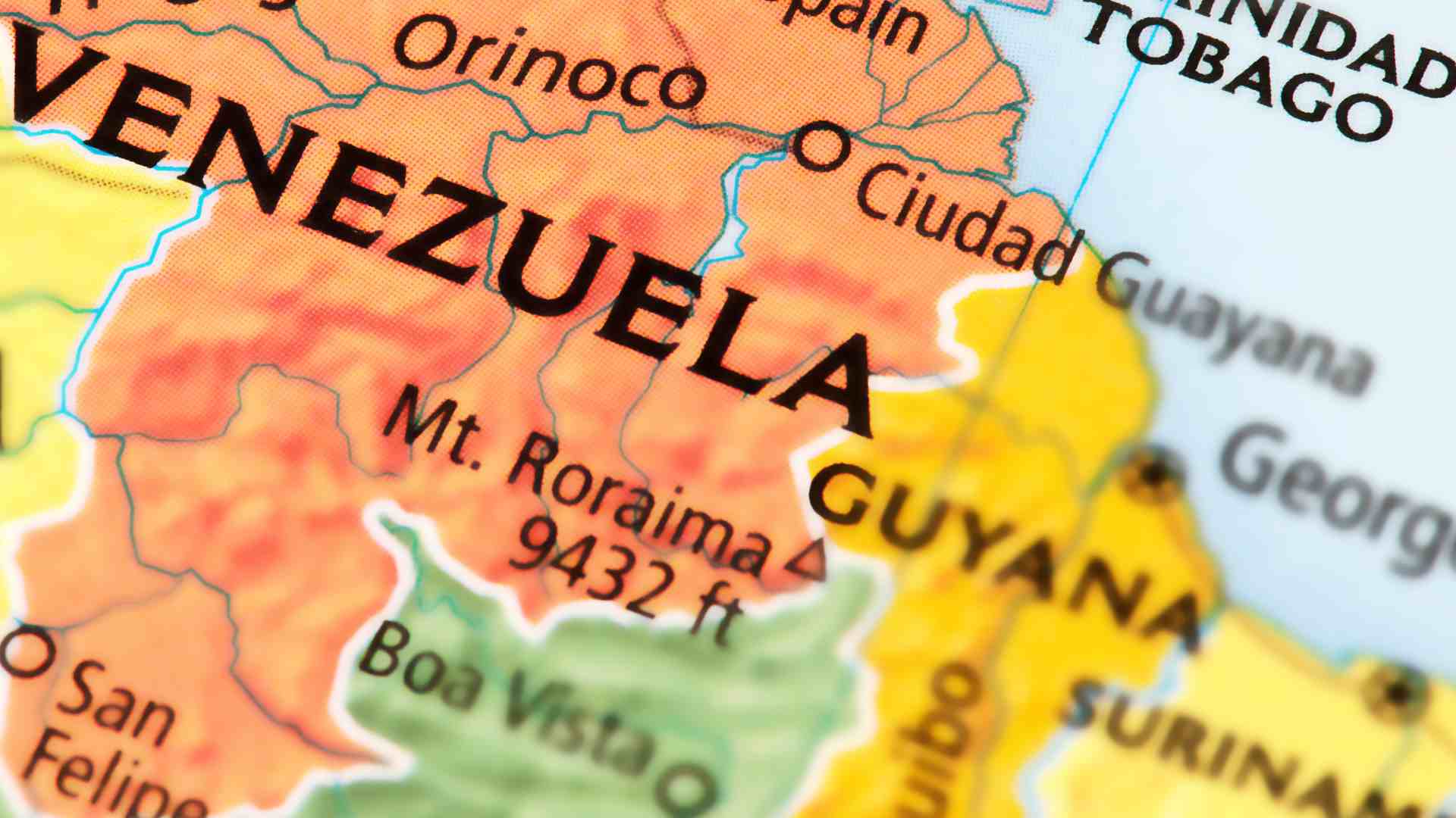 Venezuela y Guyana - Canva