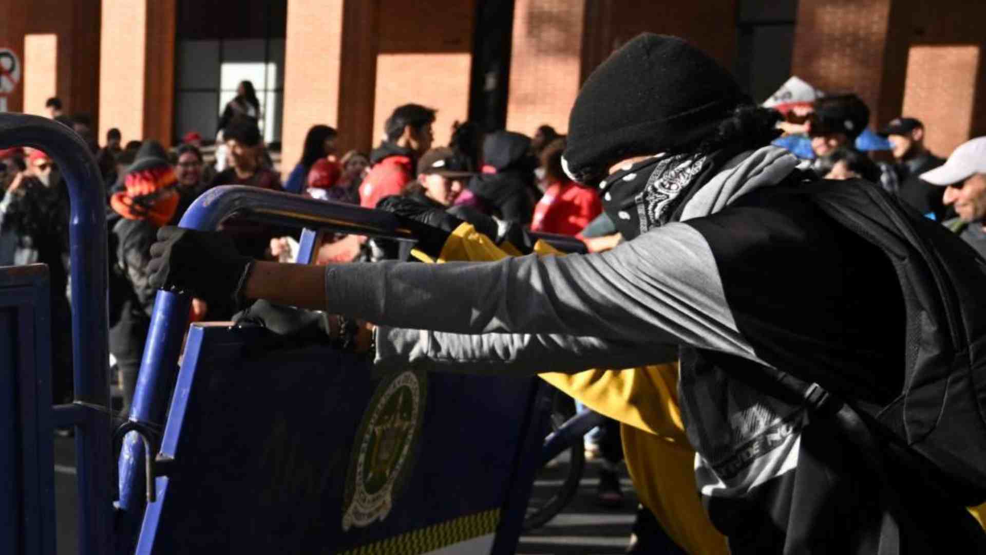 Protestas en Bogotá - AFP