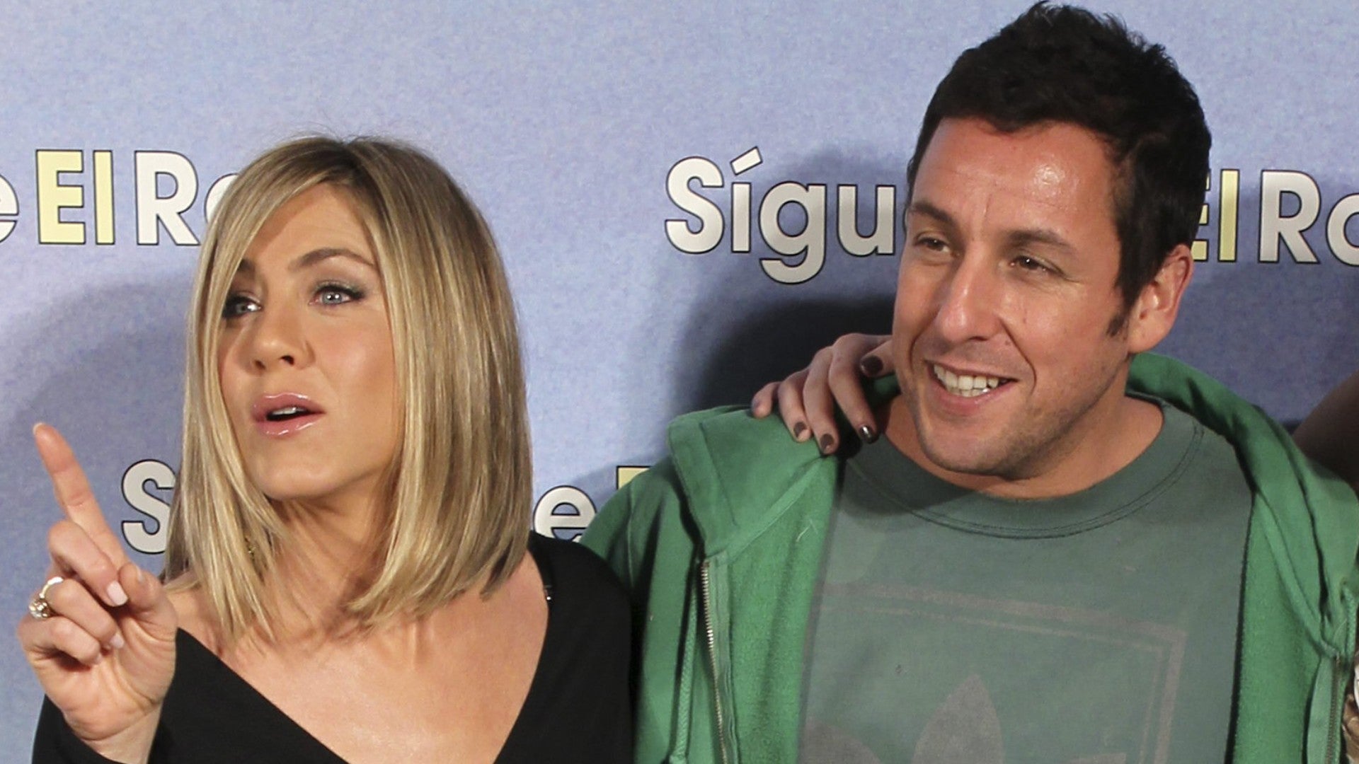 Jennifer Aniston y Adam Sandler, actores de EE. UU. - Foto: EFE