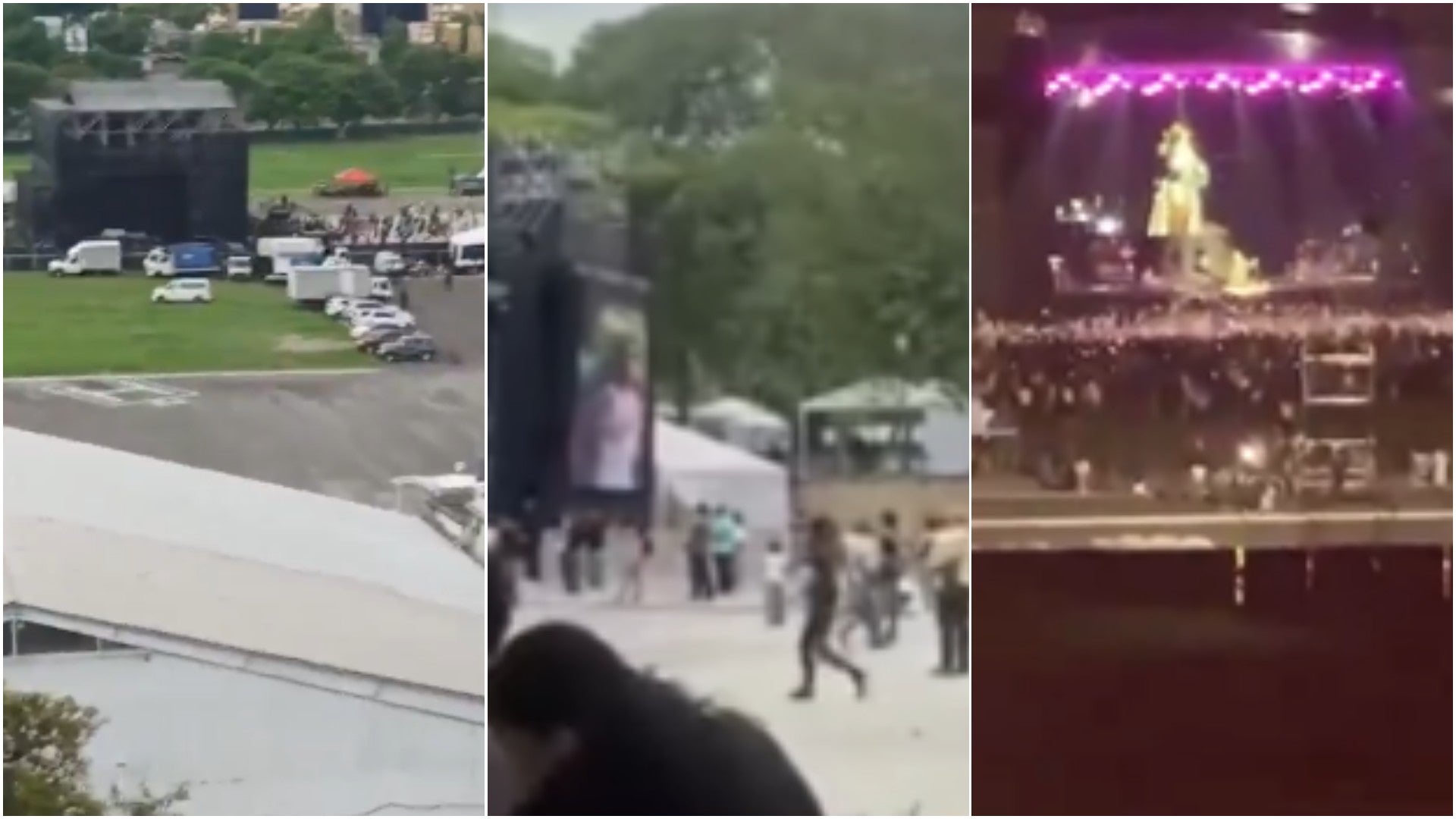 Pobre asistencia del "Festival por la Paz" en Venezuela - Fotos: X
