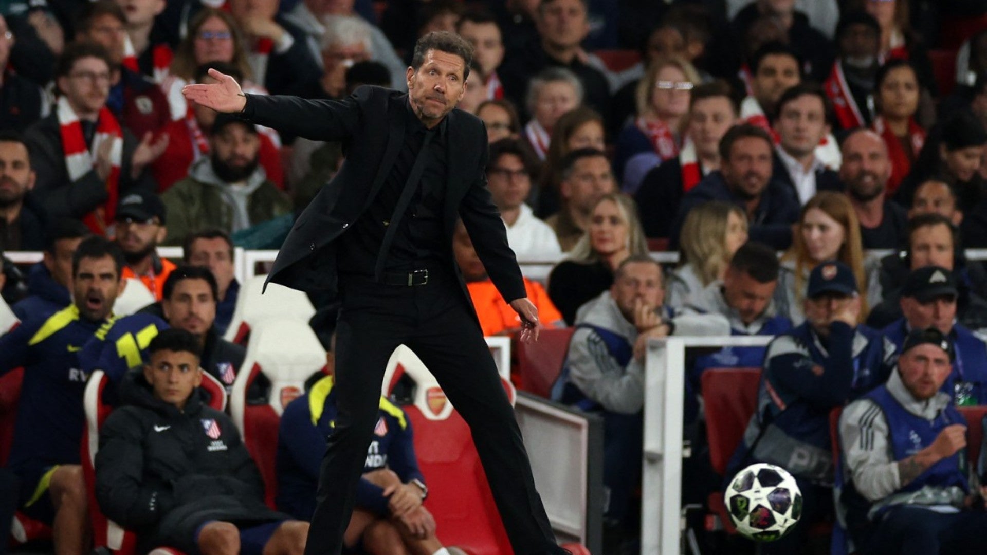 El entrenador Diego Simeone (AFP)