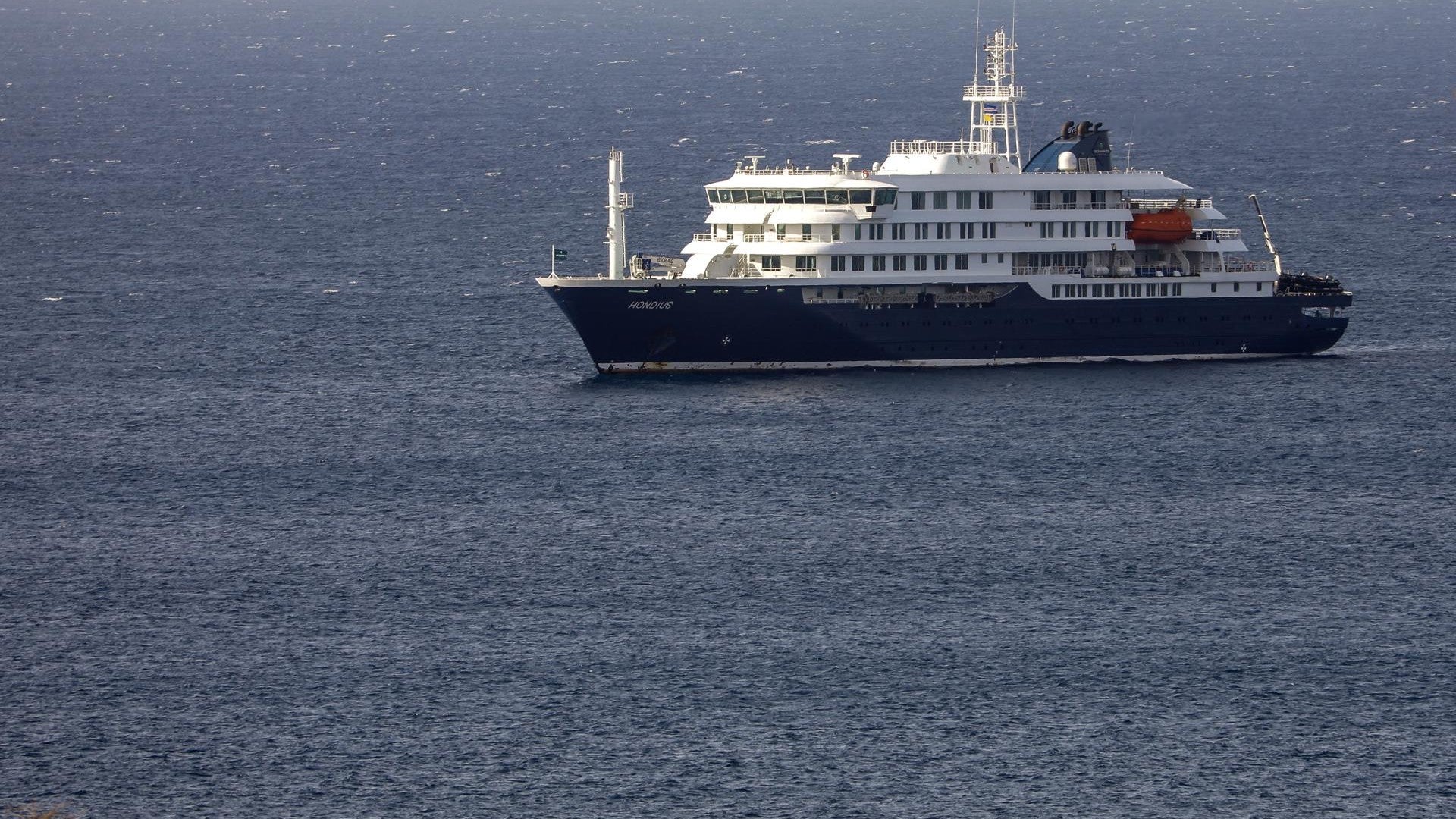 Crucero MV Hondius en el que se detectó el hantavirus. (EFE)