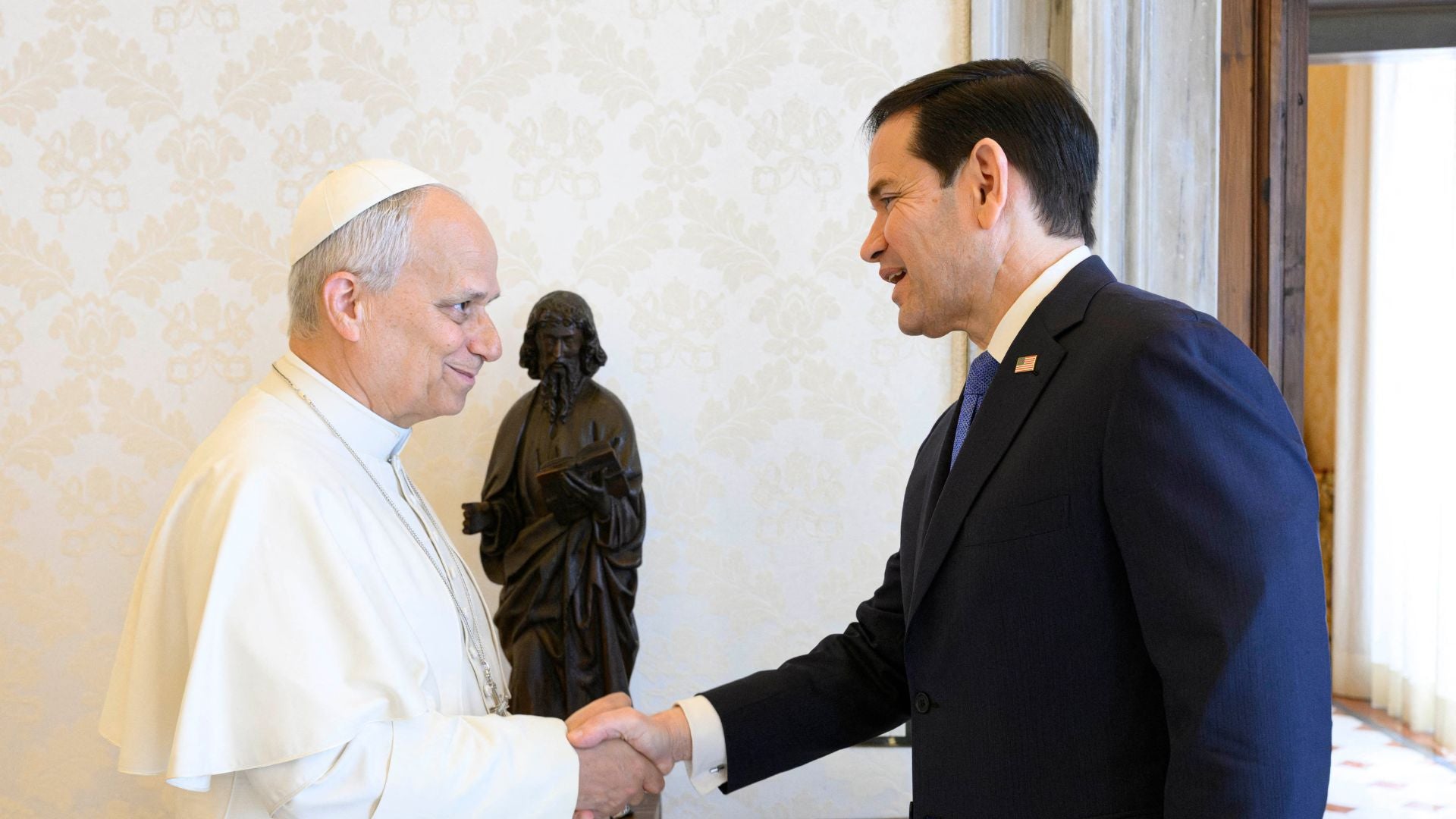 Conversaciones entre el papa León XIV y Marco Rubio fueron "amistosas y constructivas" pese a tensiones entre Donald Trump y el Vaticano
