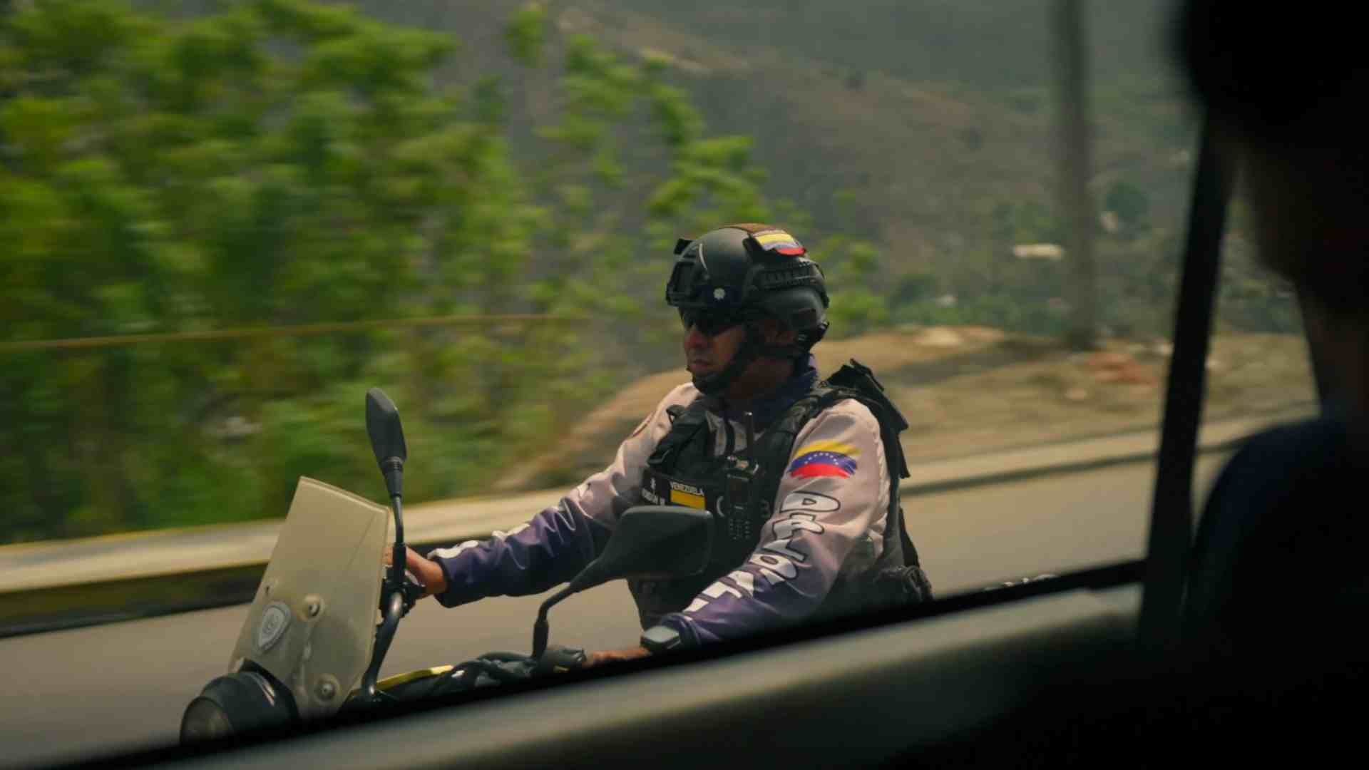 Escoltas del régimen de Venezuela - Captura de video
