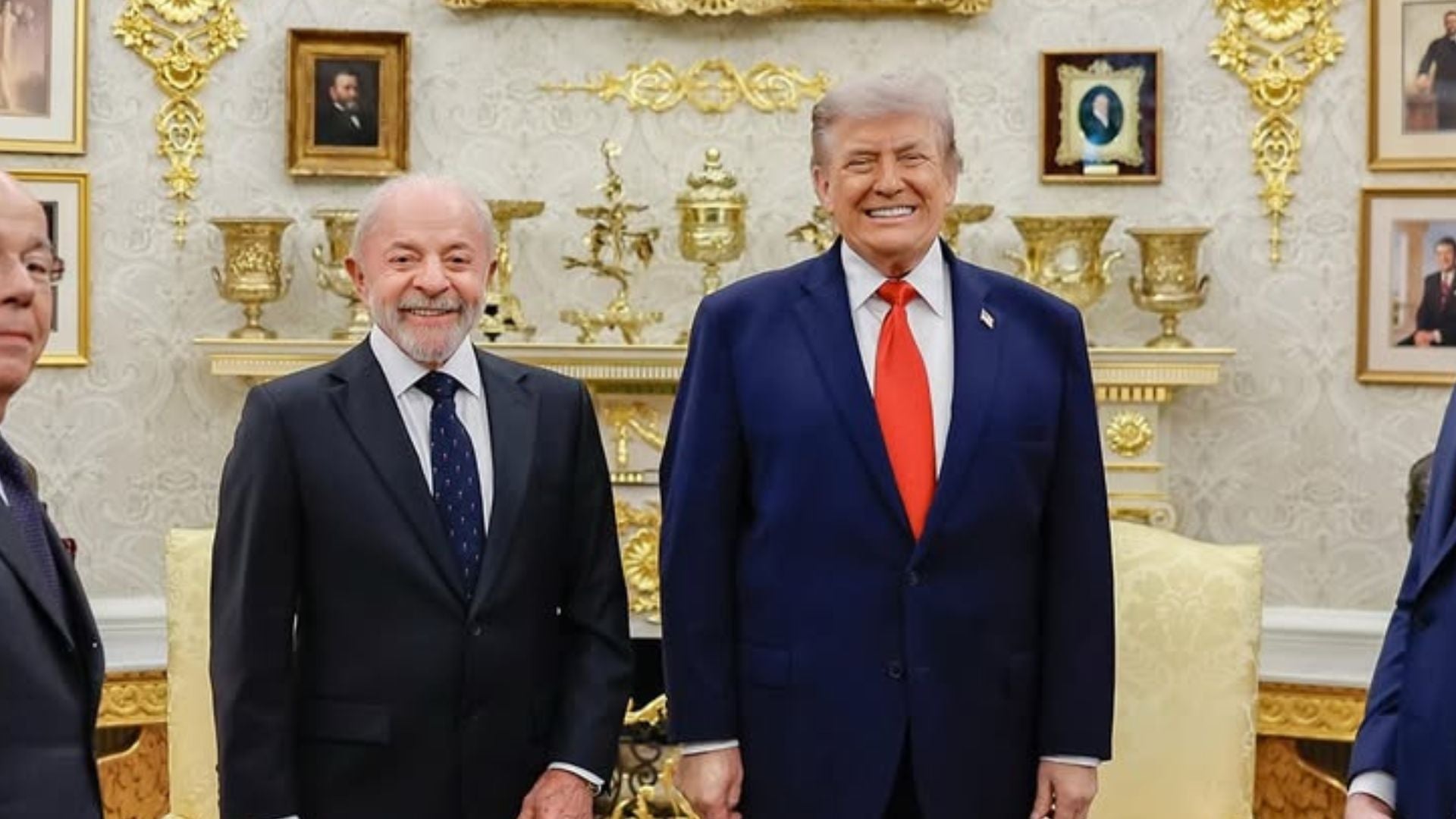 Lula da Silva y Trump reunidos en la Casa Blanca: Fotos IG: @lulaoficial