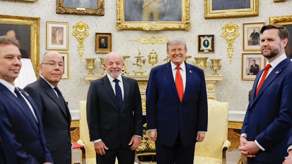 Luiz Inácio Lula da Silva y Donald Trump (EFE)