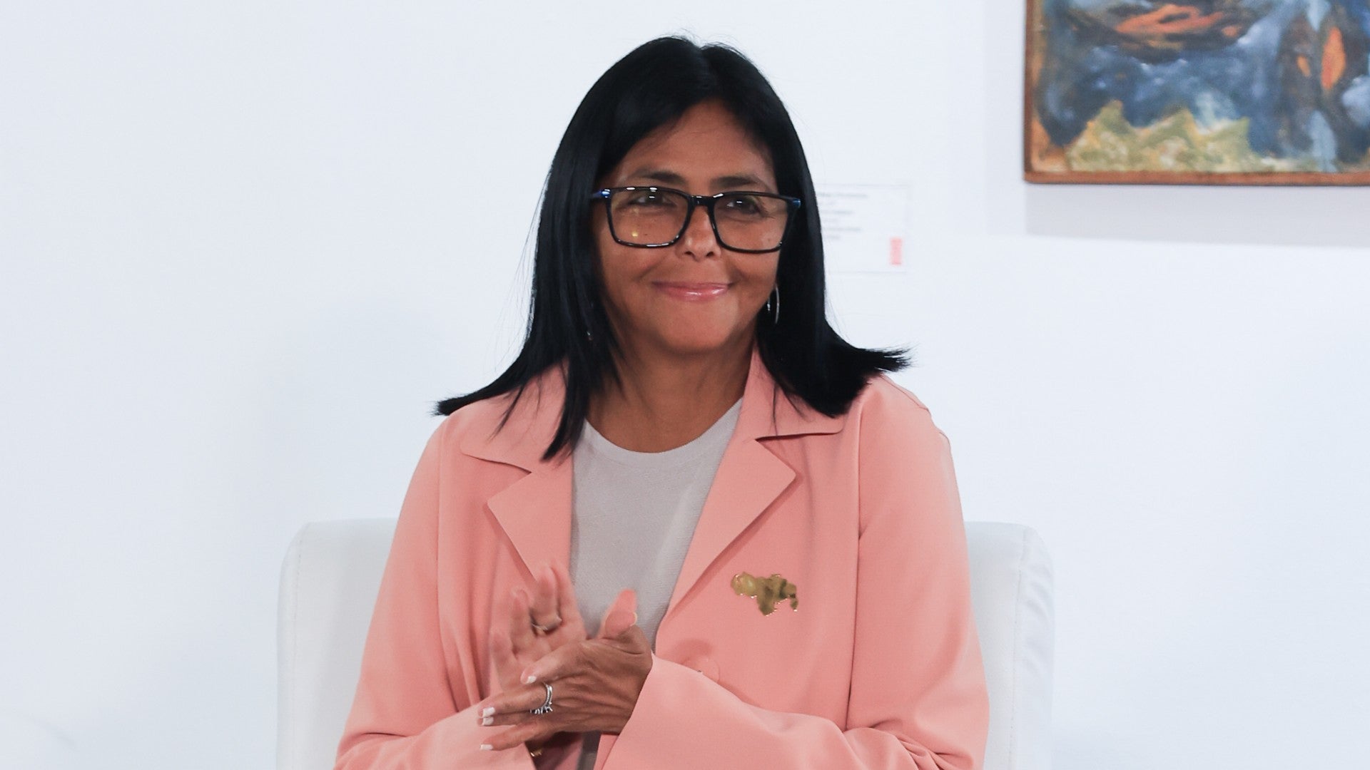 Delcy Rodríguez, jefe encargada del régimen de Venezuela - Foto: EFE