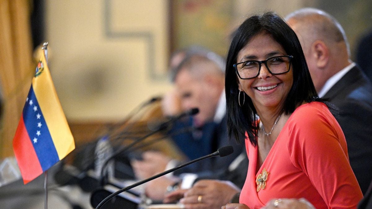 Delcy Rodríguez (AFP)