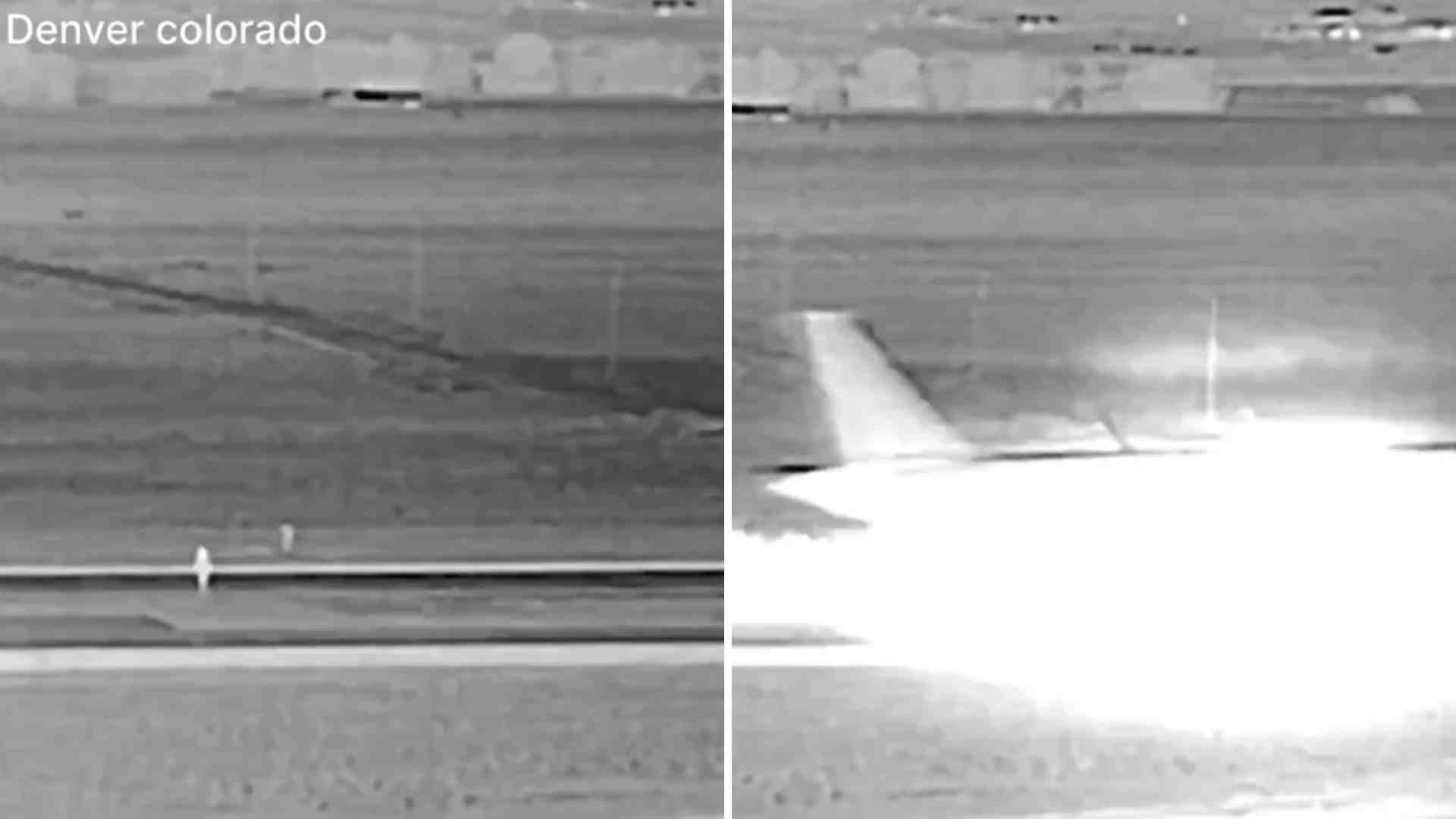 Accidente aéreo en Denver, Estados Unidos - Captura de video