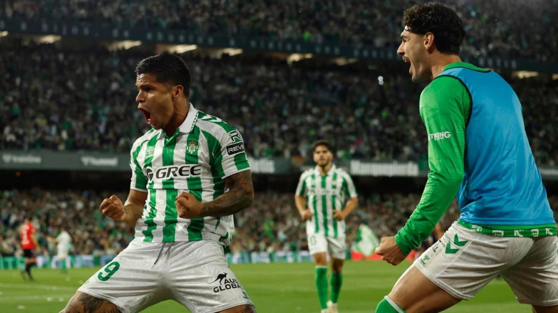 Juan Camilo Hernández, delantero colombiano del Betis - Foto: EFE