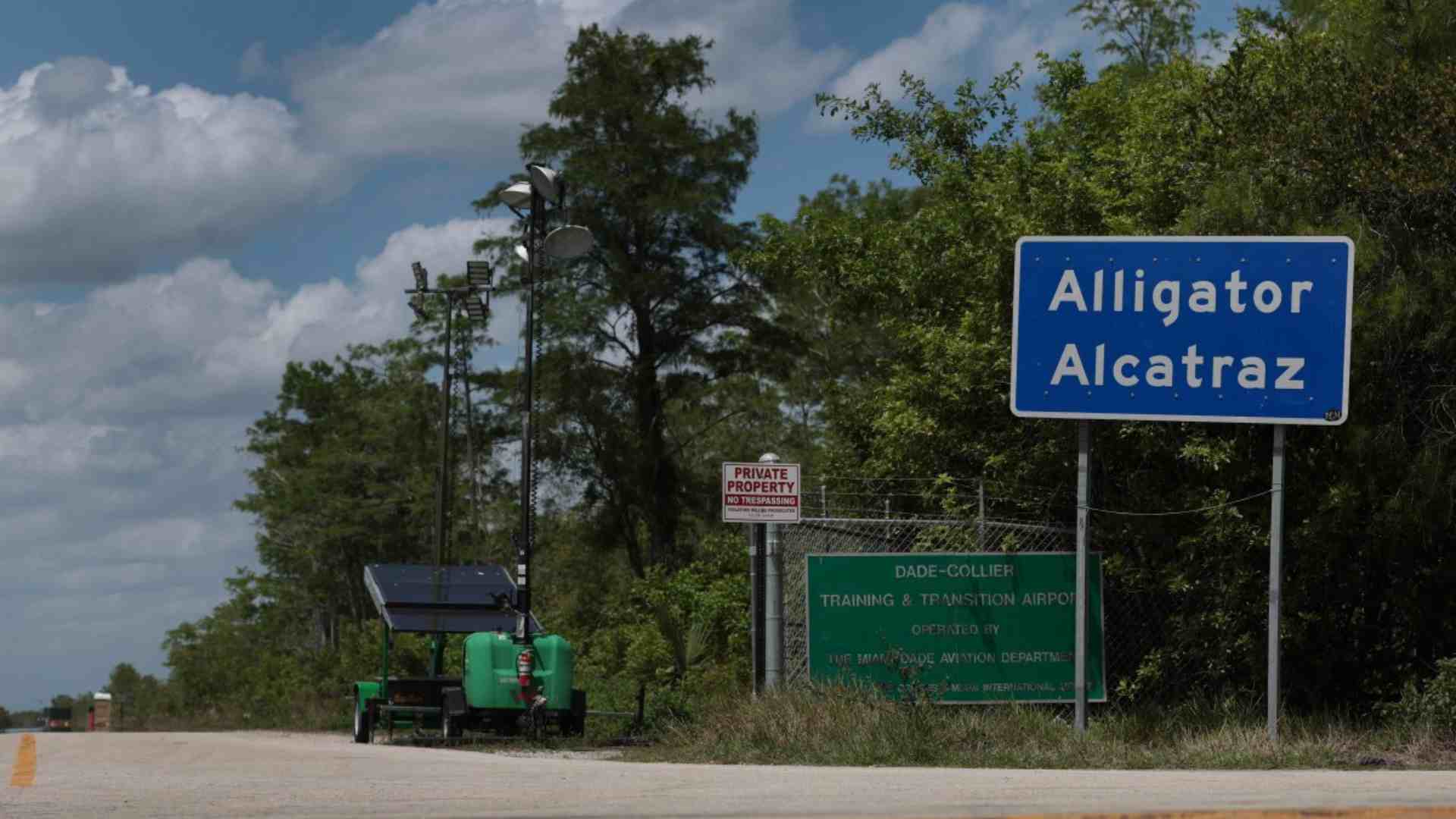 Alligator Alcatraz - AFP