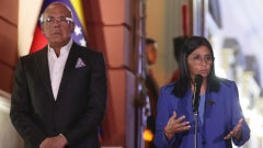 Joge Rodríguez y Delcy Rodríguez, jefes encargados del régimen de Venezuela - Foto de referencia: EFE