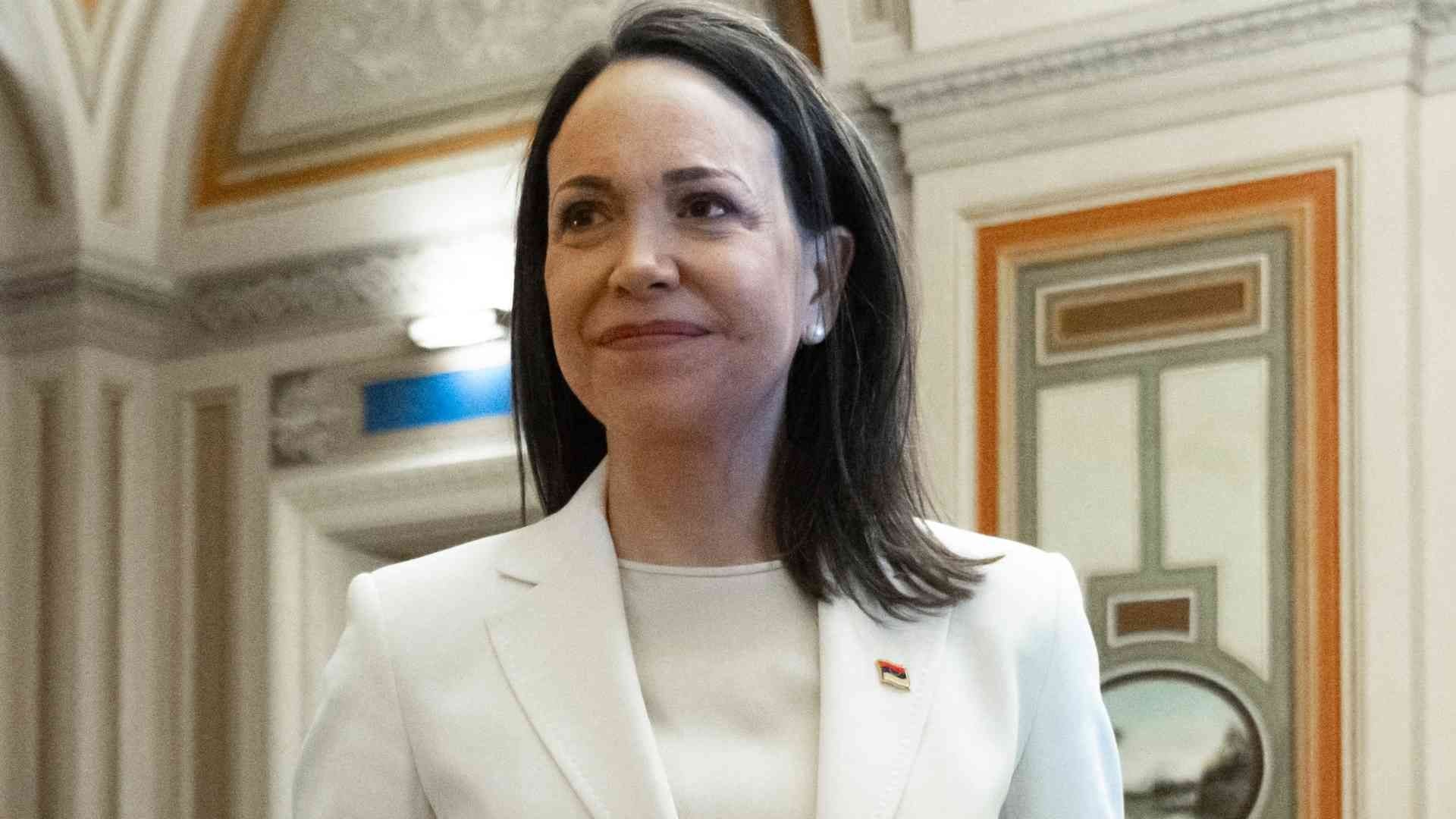 María Corina Machado, líder democrática de Venezuela - Foto: AFP